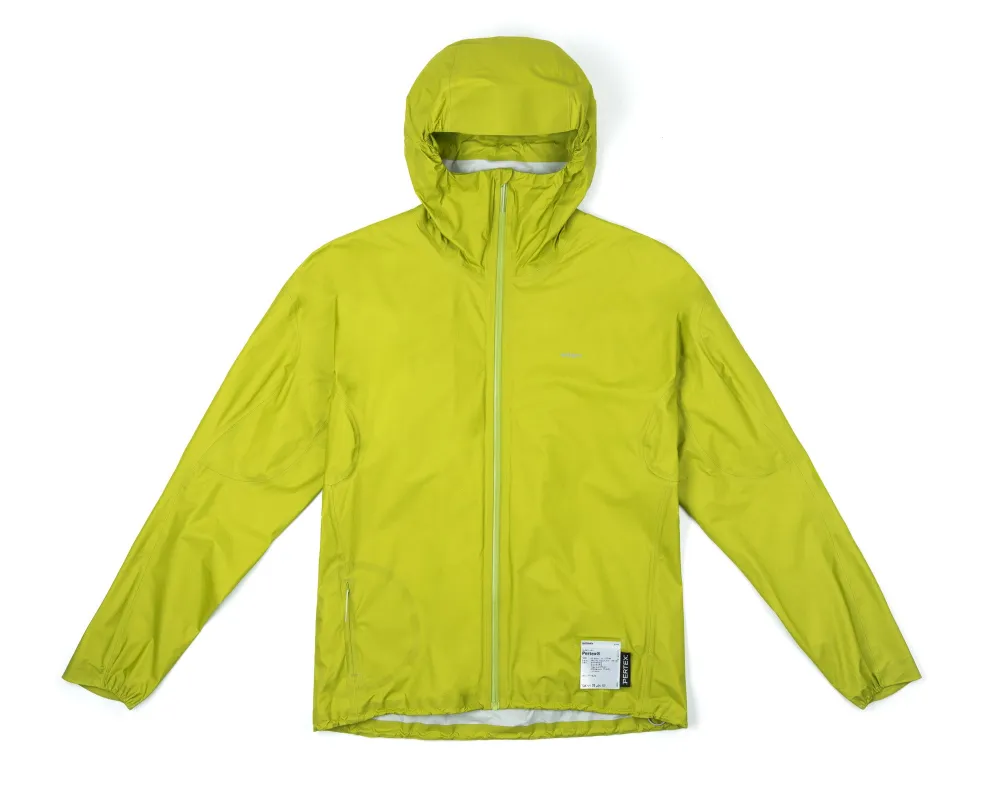 Pertex® 3L Fly Rain Jacket made by Satisfy Running