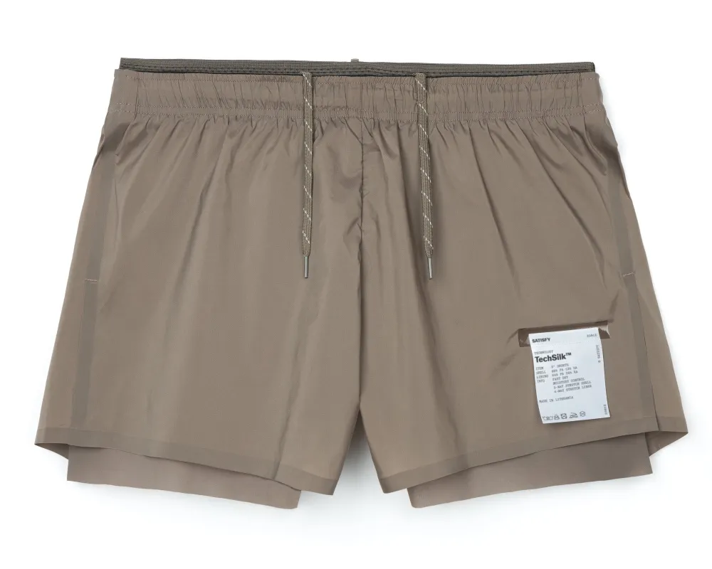 TechSilk™ 3" Shorts made by Satisfy Running