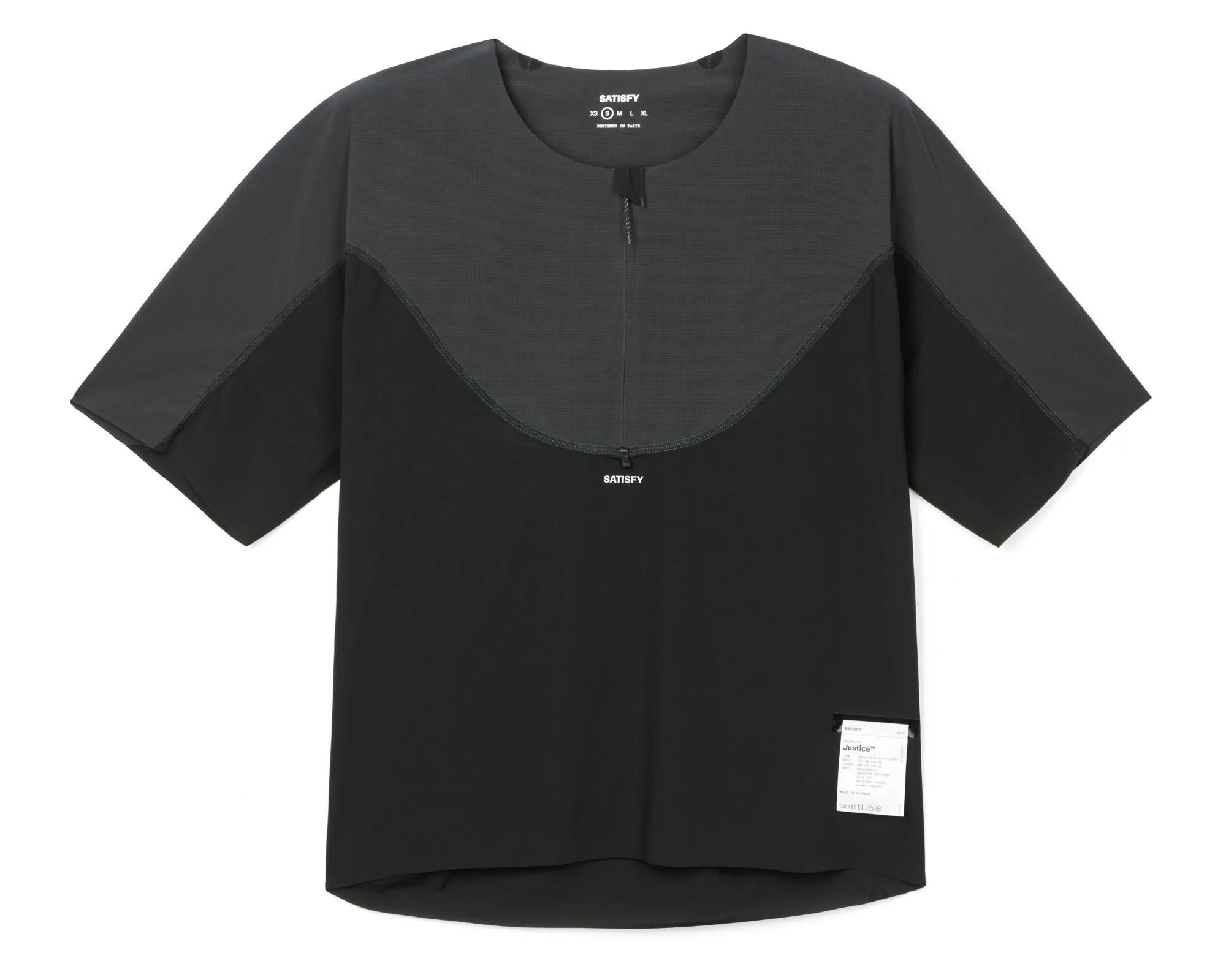 Justice™ Trail Half-Zip T-Shirt sold by Satisfy Running