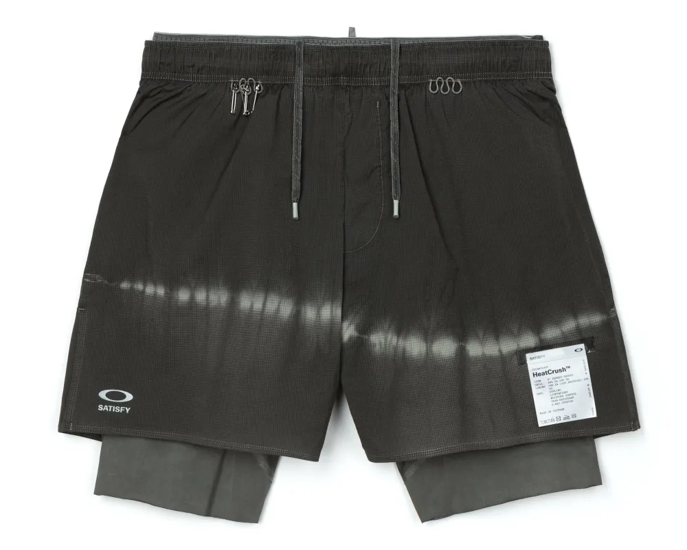 SATISFY® Oakley® HeatCrush™ 8" Desert Shorts made by Satisfy Running