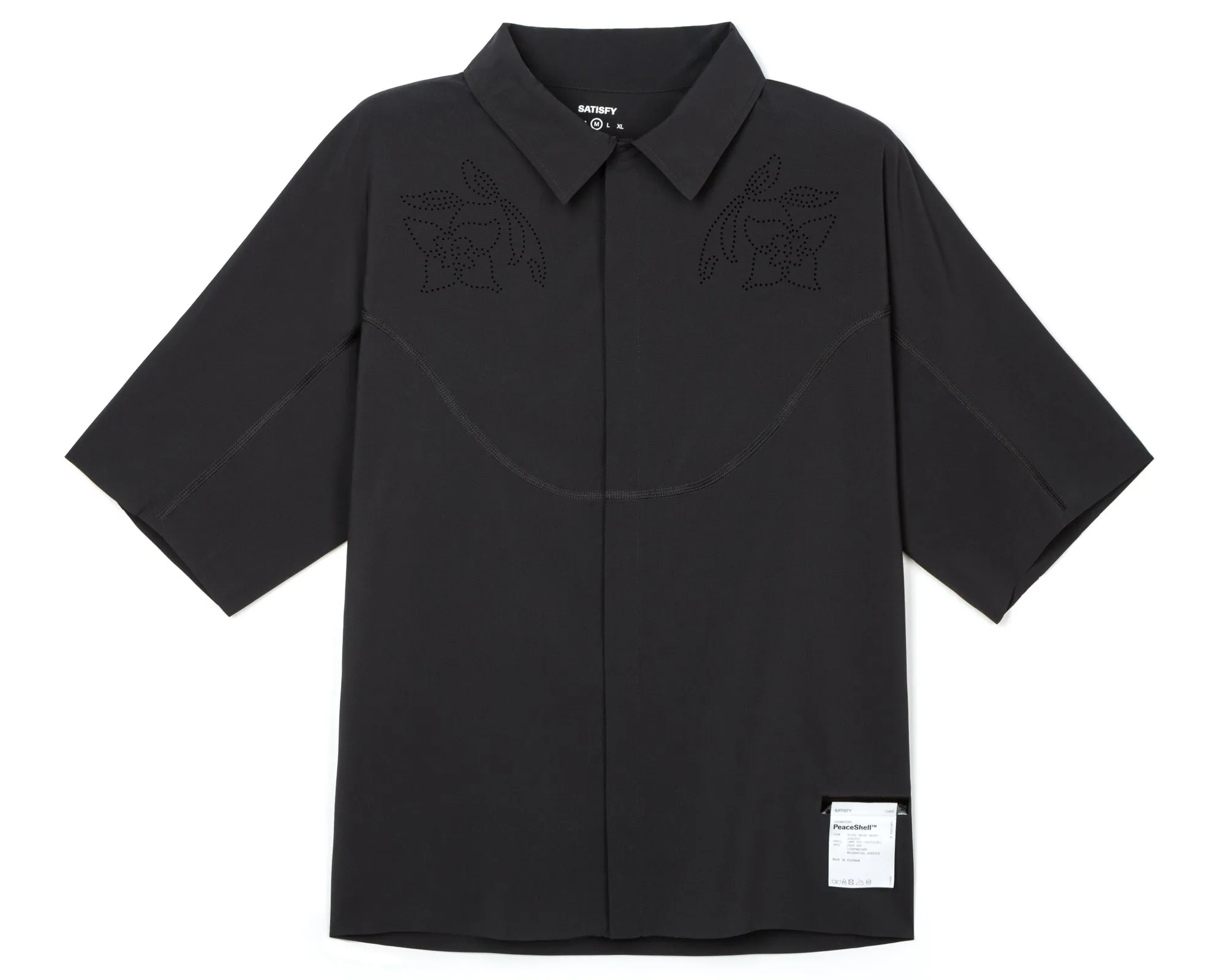 PeaceShell™ River Shirt Short Sleeve sold by Satisfy Running