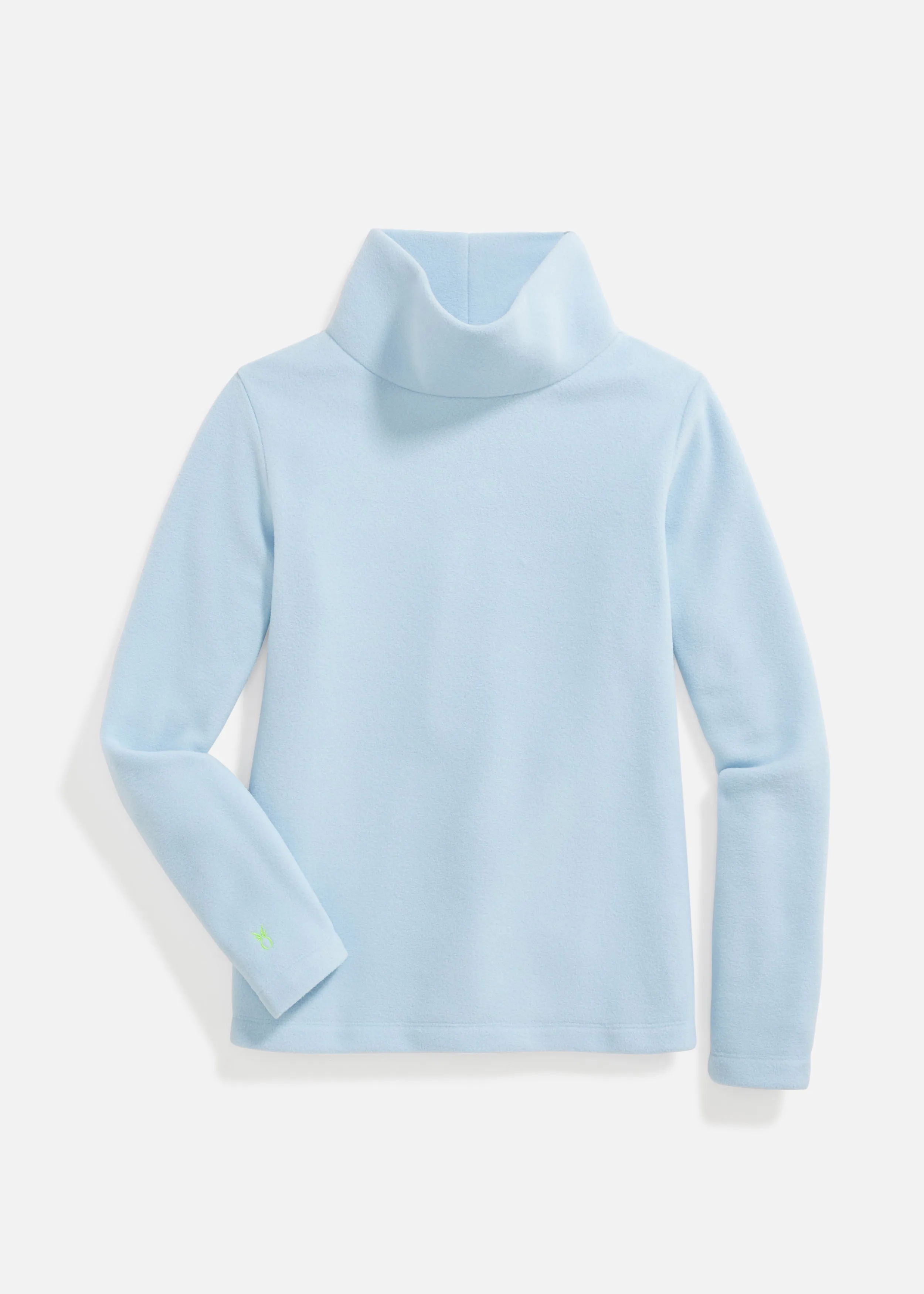 Greenpoint Turtleneck in Vello Fleece (Ice Blue) sold by Dudley Stephens product image thumbnail 5