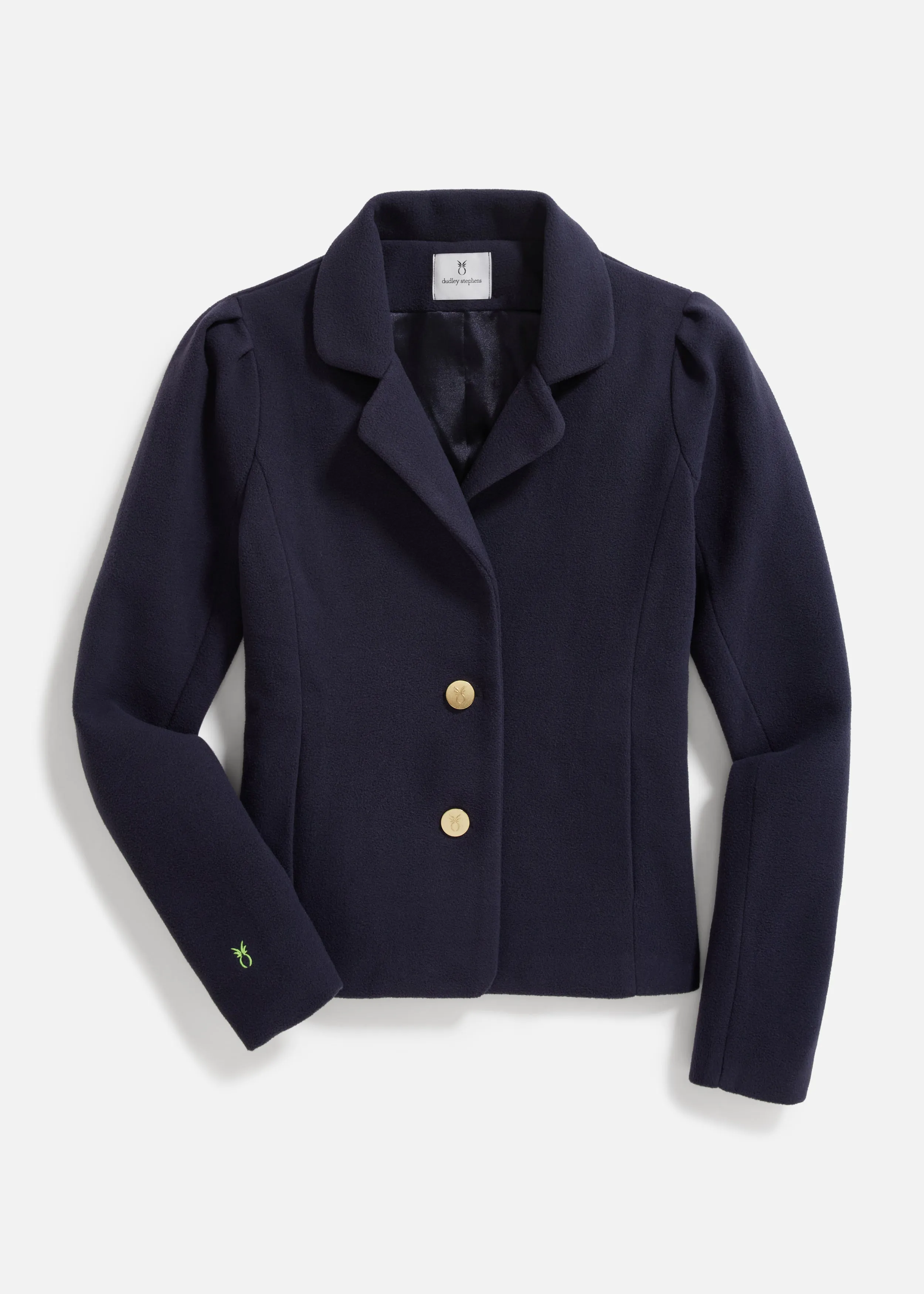 Windsor Blazer in Vello Fleece (Navy) sold by Dudley Stephens product image thumbnail 5
