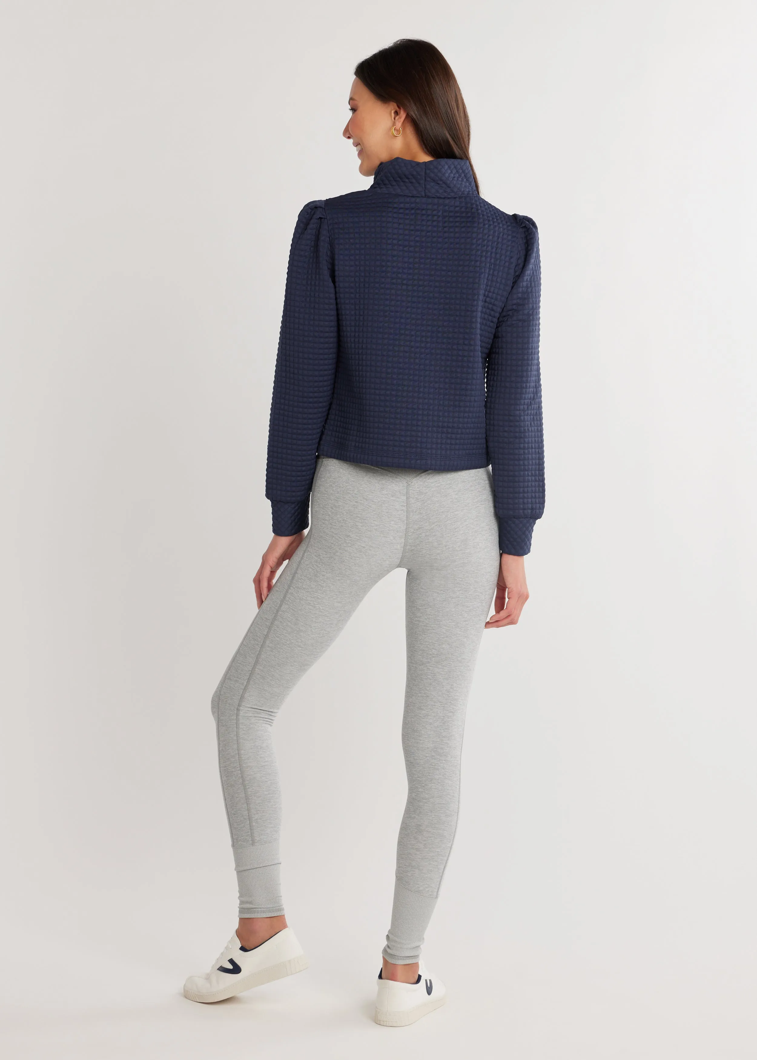 Crown Lane Top in Waffle (Navy) sold by Dudley Stephens product image thumbnail 4