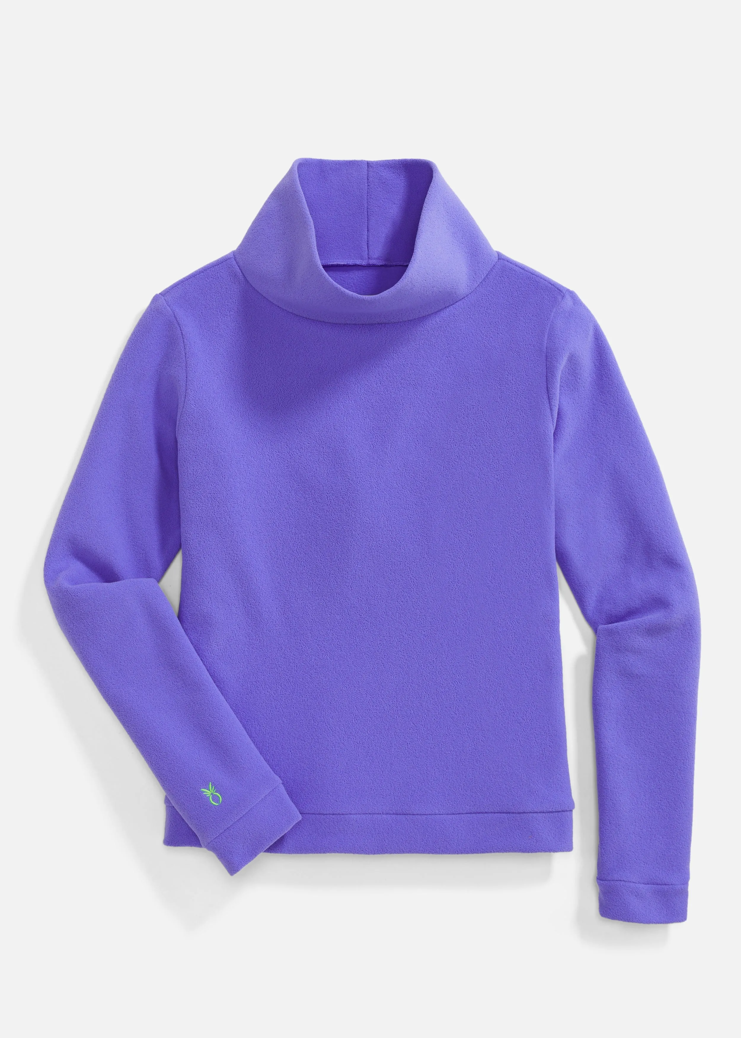 Park Slope Turtleneck in Terry Fleece (Royal Violet) sold by Dudley Stephens product image thumbnail 5