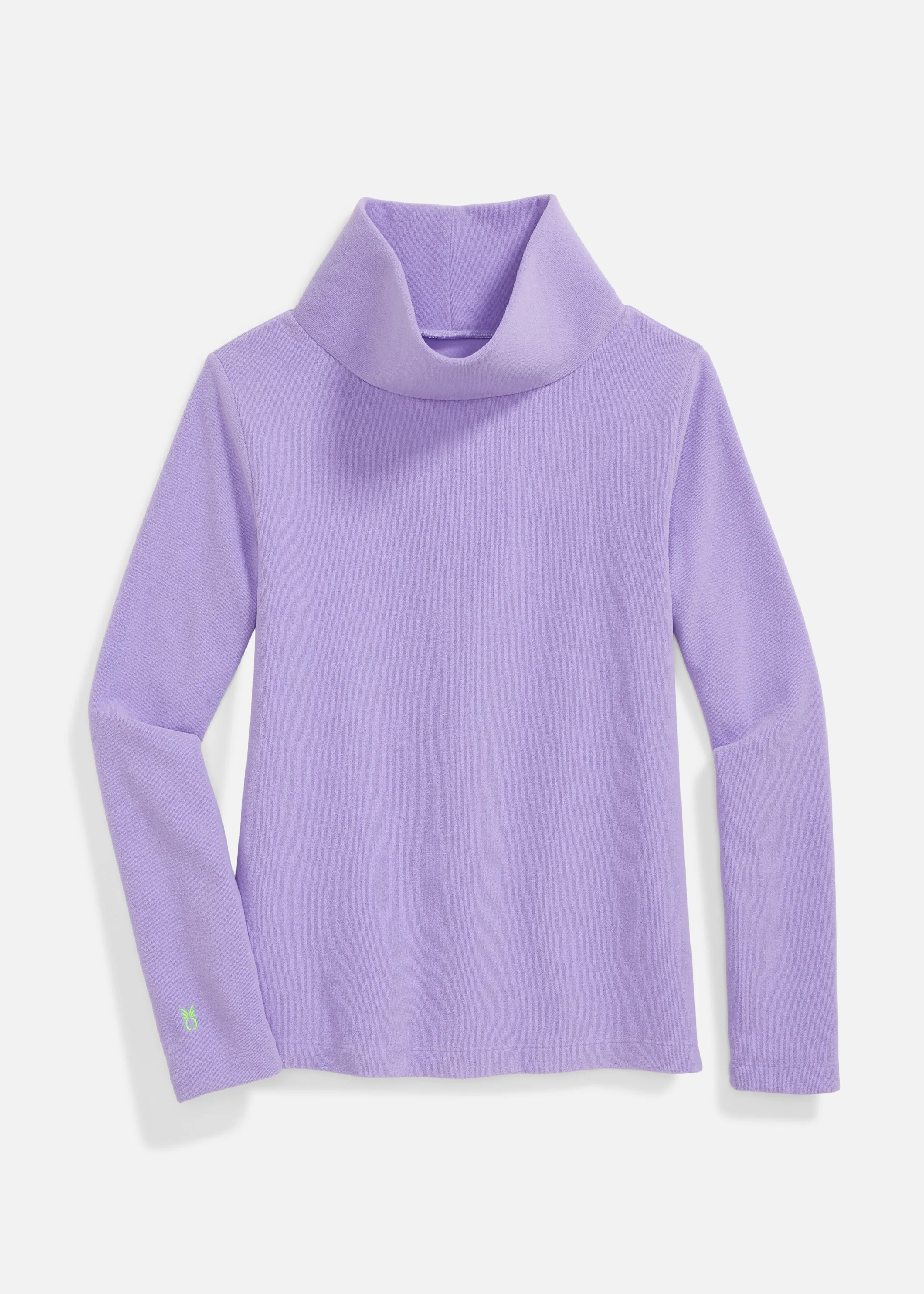 Greenpoint Turtleneck in Terry Fleece (Violet) sold by Dudley Stephens product image thumbnail 4