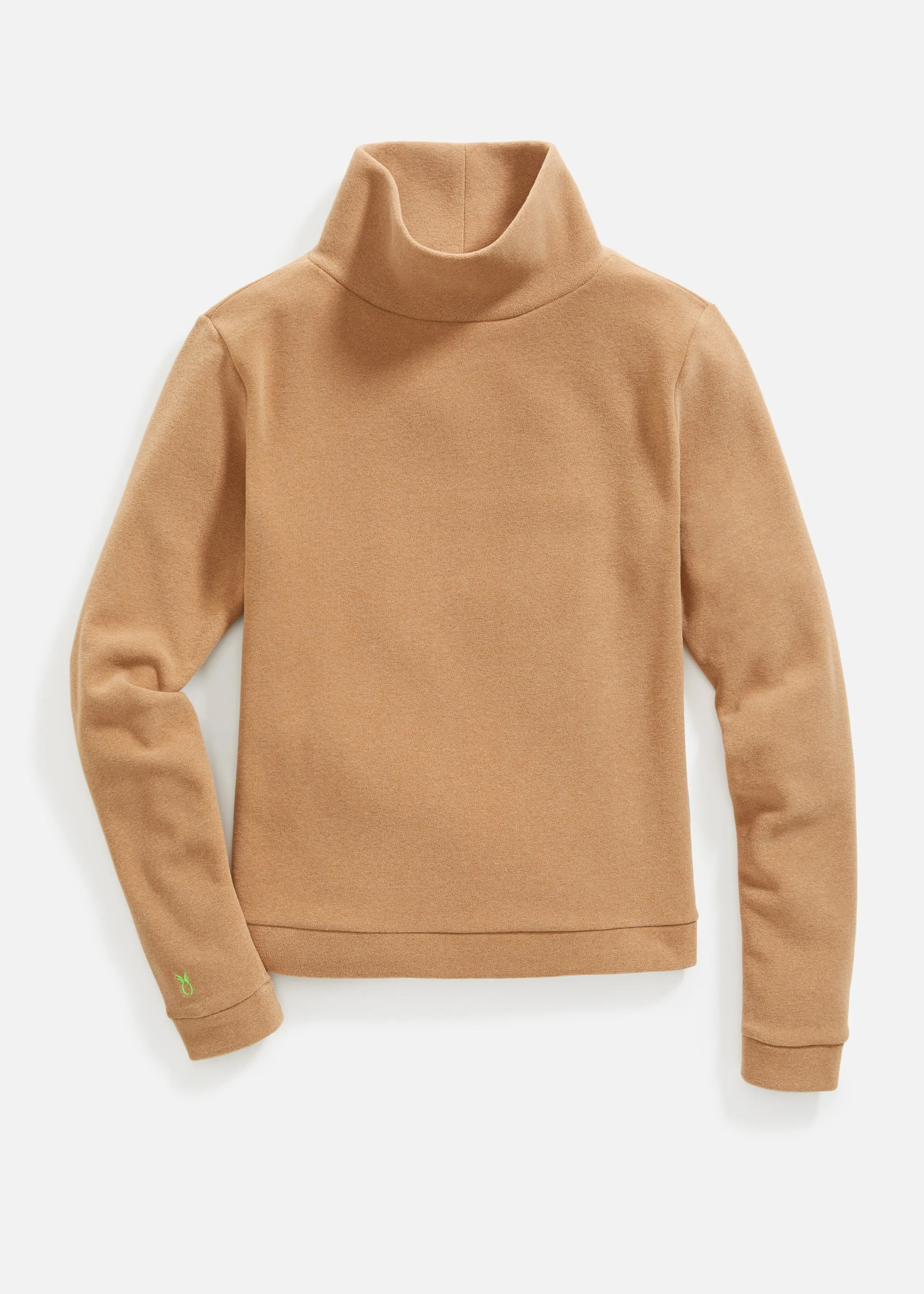 Park Slope Turtleneck in Terry Fleece (Camel) sold by Dudley Stephens product image thumbnail 5