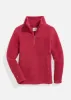 Kaki Pullover in Sherpa Fleece (Berry) sold by Dudley Stephens
