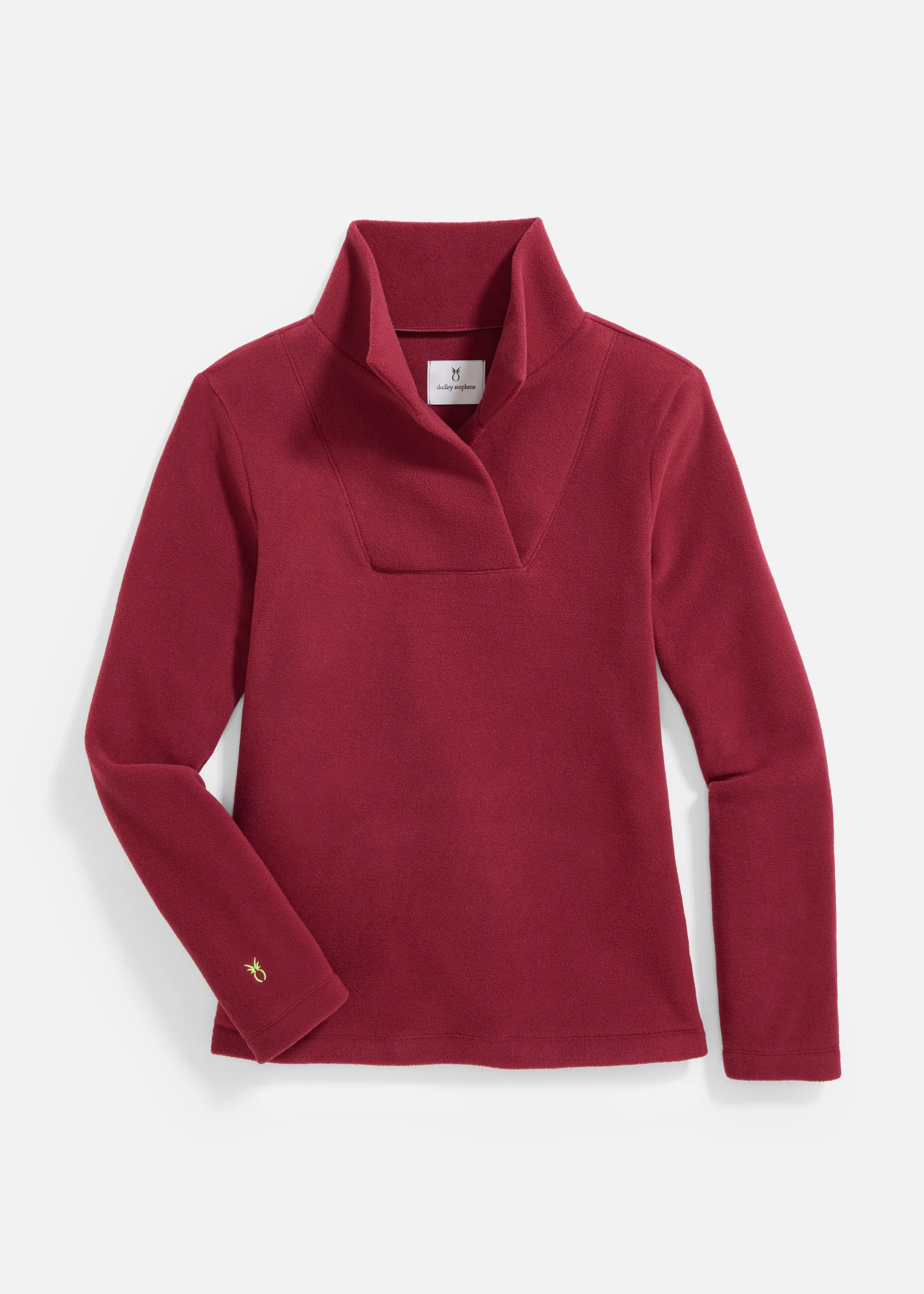 Sheffield Island Pullover in Vello Fleece (Burgundy) sold by Dudley Stephens product image thumbnail 5