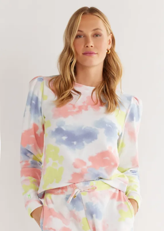 Shoreham Crewneck in Terry Fleece (Tie Dye) sold by Dudley Stephens