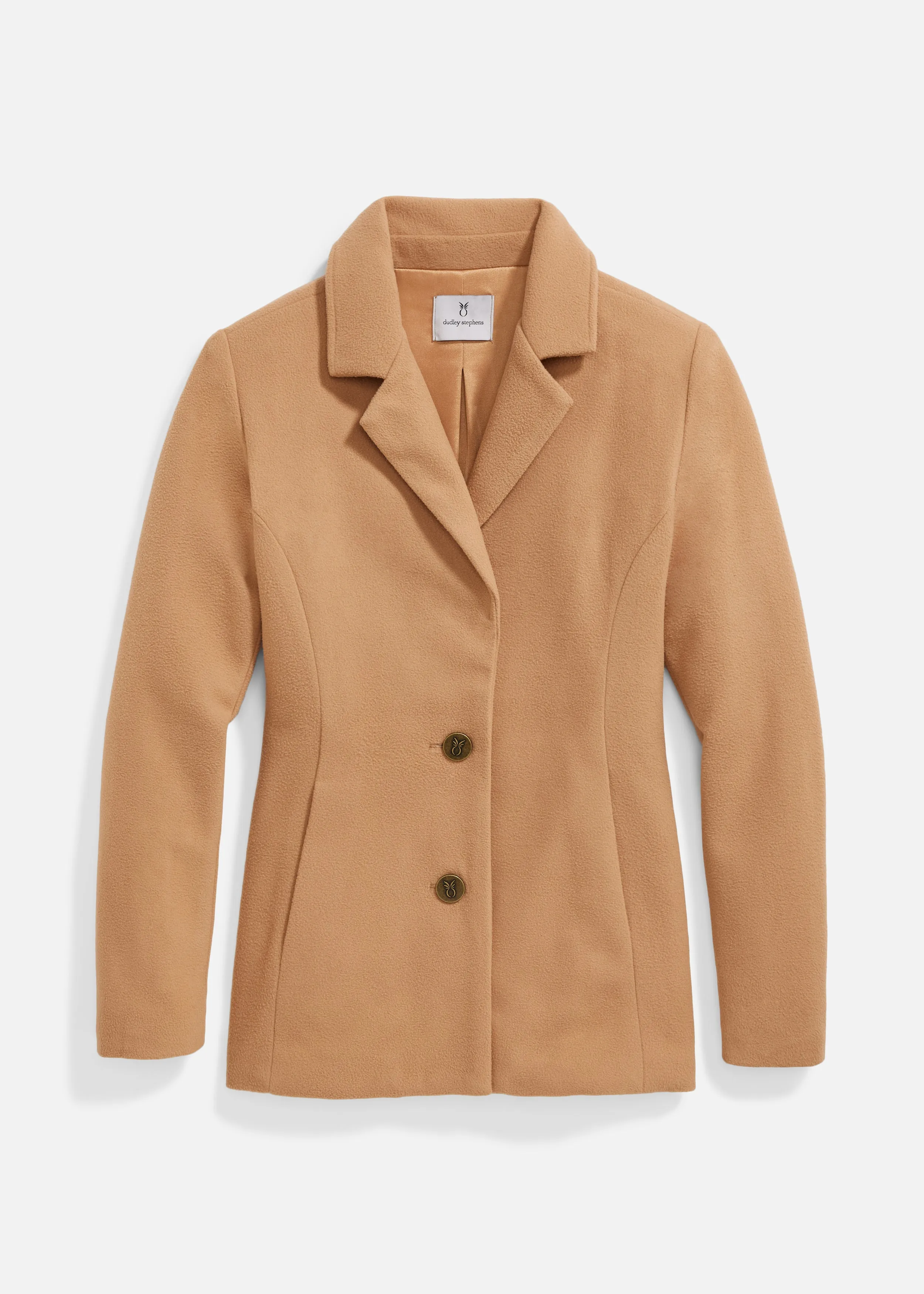 Wellington Blazer in Vello Fleece (Camel) sold by Dudley Stephens product image thumbnail 5