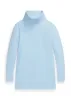Cobble Hill Turtleneck in Terry Fleece (Ice Blue) sold by Dudley Stephens