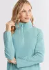 Kaki Pullover in Vello Fleece (Nantucket Fog) sold by Dudley Stephens