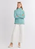 Kaki Pullover in Vello Fleece (Nantucket Fog) sold by Dudley Stephens