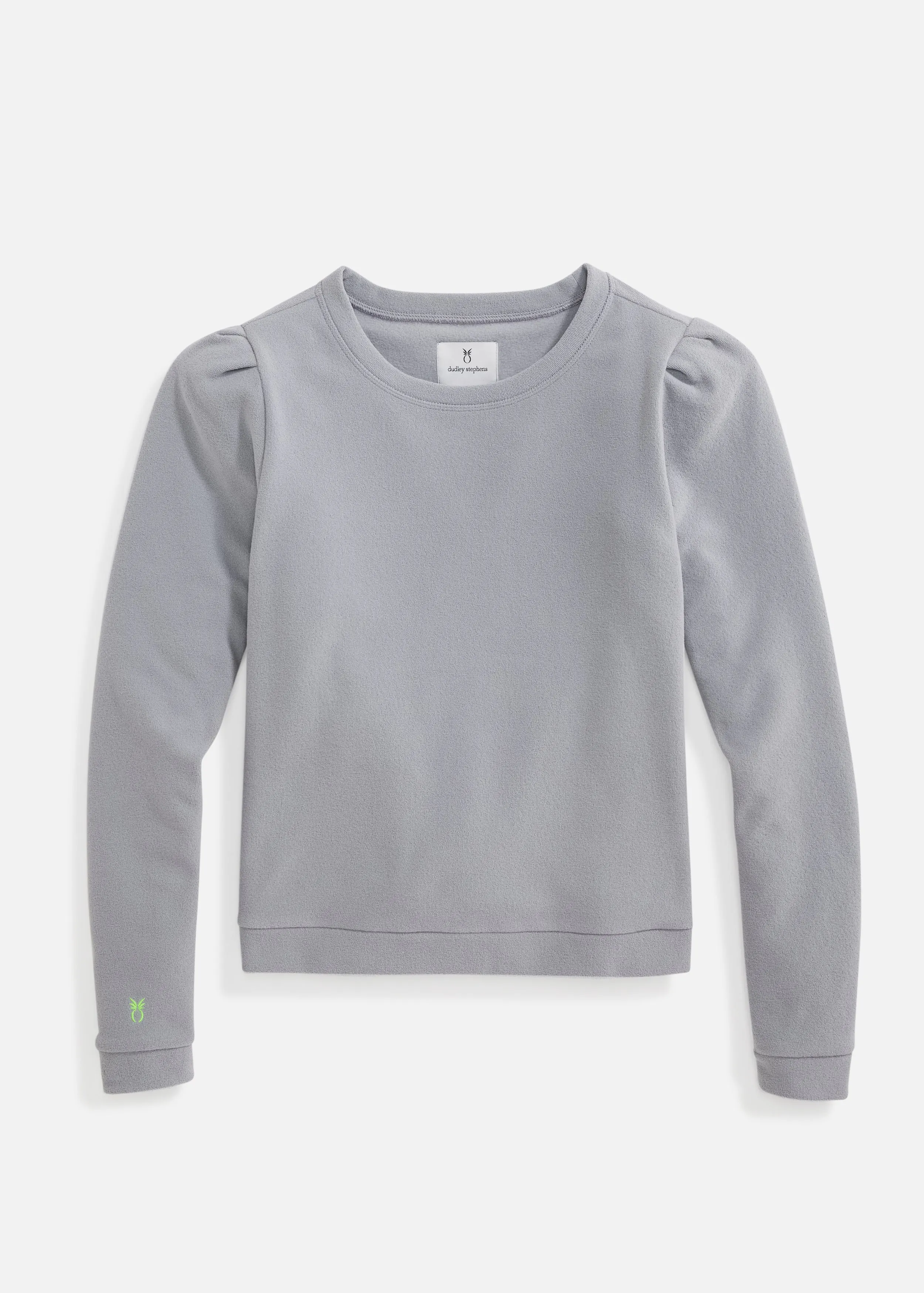 Shoreham Crewneck in Terry Fleece (Grey) sold by Dudley Stephens product image thumbnail 5