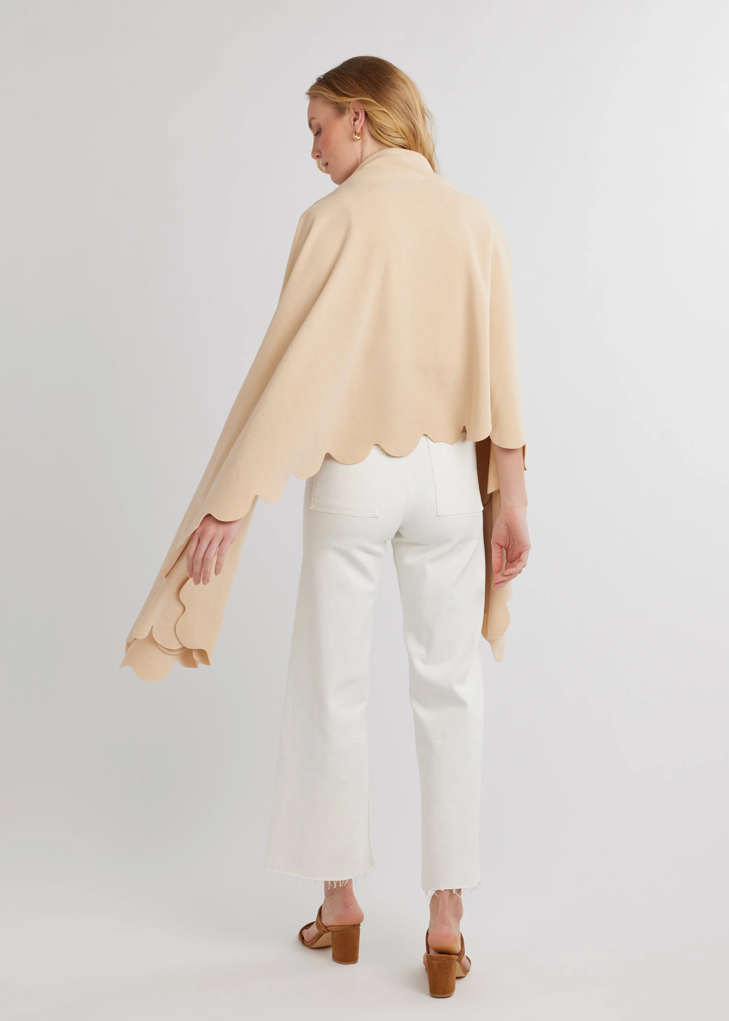 Five Mile River Scarf in Terry Fleece (Natural Blush) sold by Dudley Stephens product image thumbnail 3