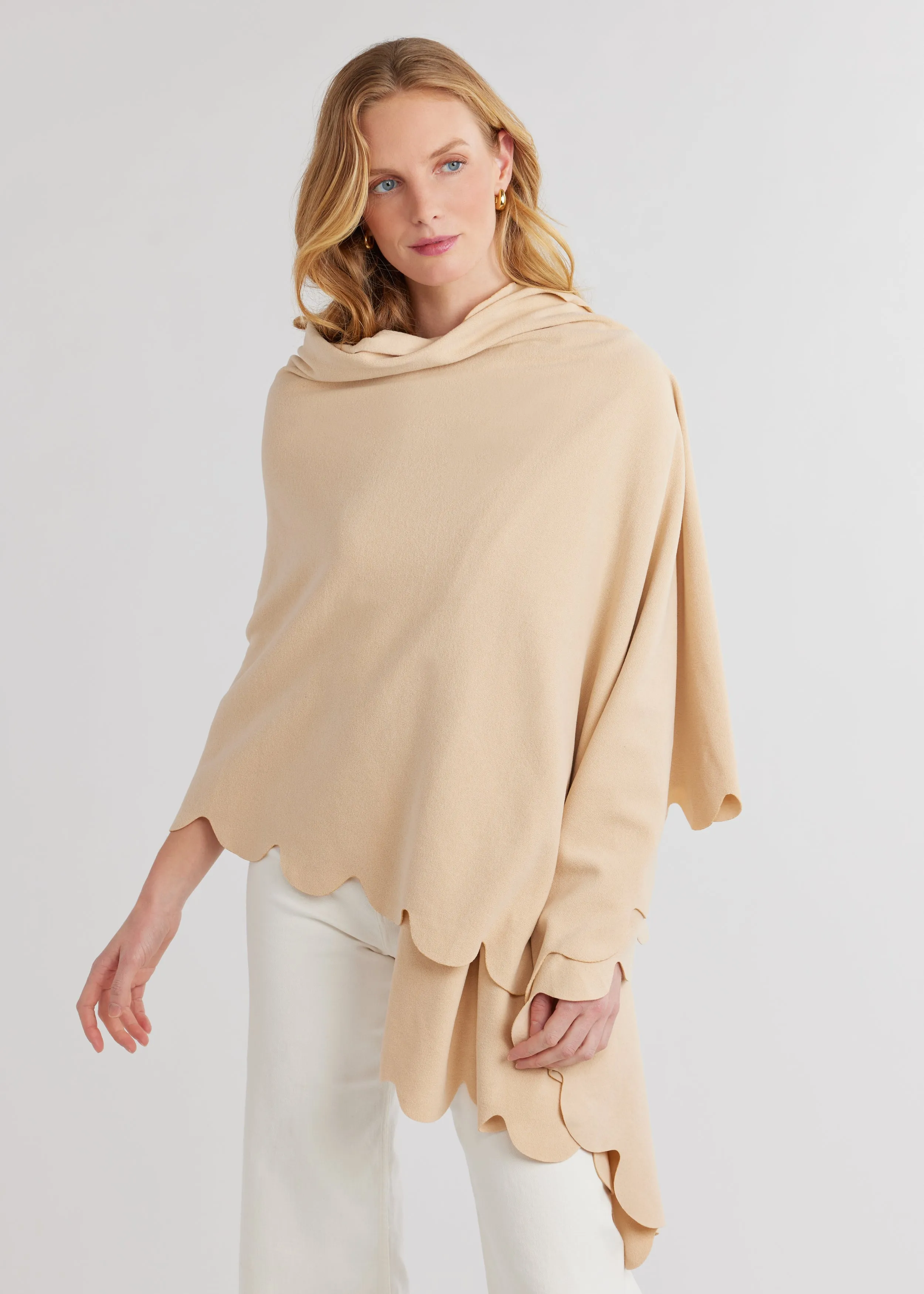 Five Mile River Scarf in Terry Fleece (Natural Blush) sold by Dudley Stephens product image thumbnail 2