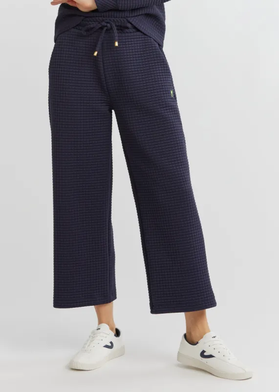 Palisades Pants in Waffle (Navy) sold by Dudley Stephens