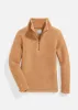 Kaki Pullover in Sherpa Fleece (Camel) sold by Dudley Stephens