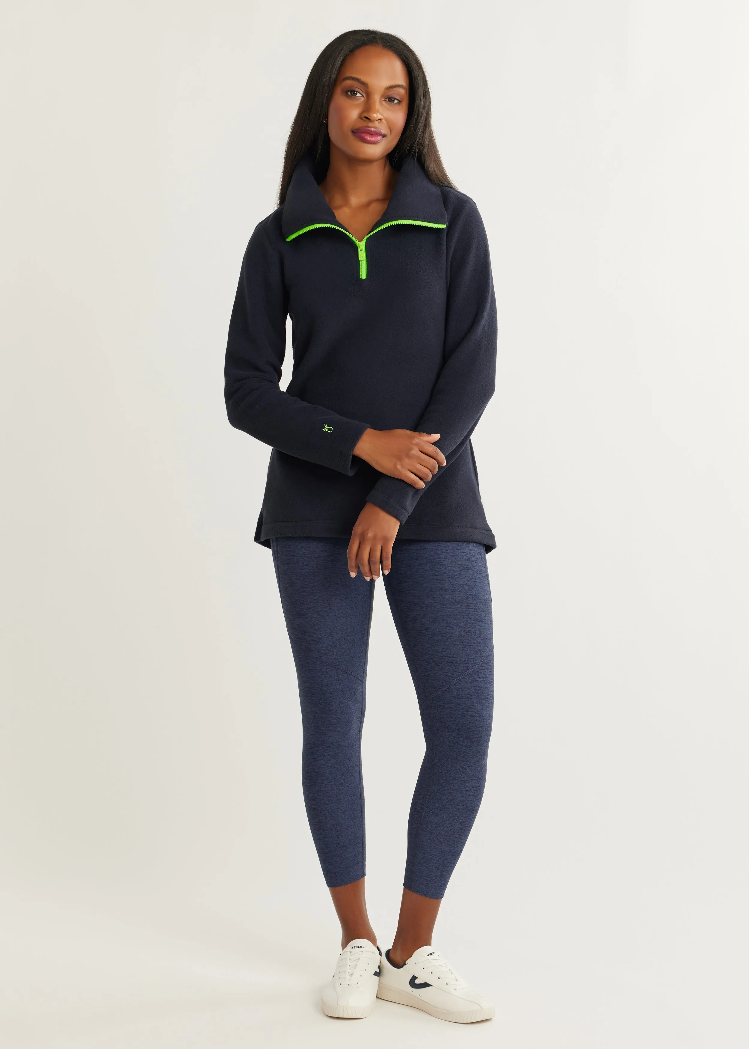 Prospect Pullover in Vello Fleece (Navy) sold by Dudley Stephens product image thumbnail 3