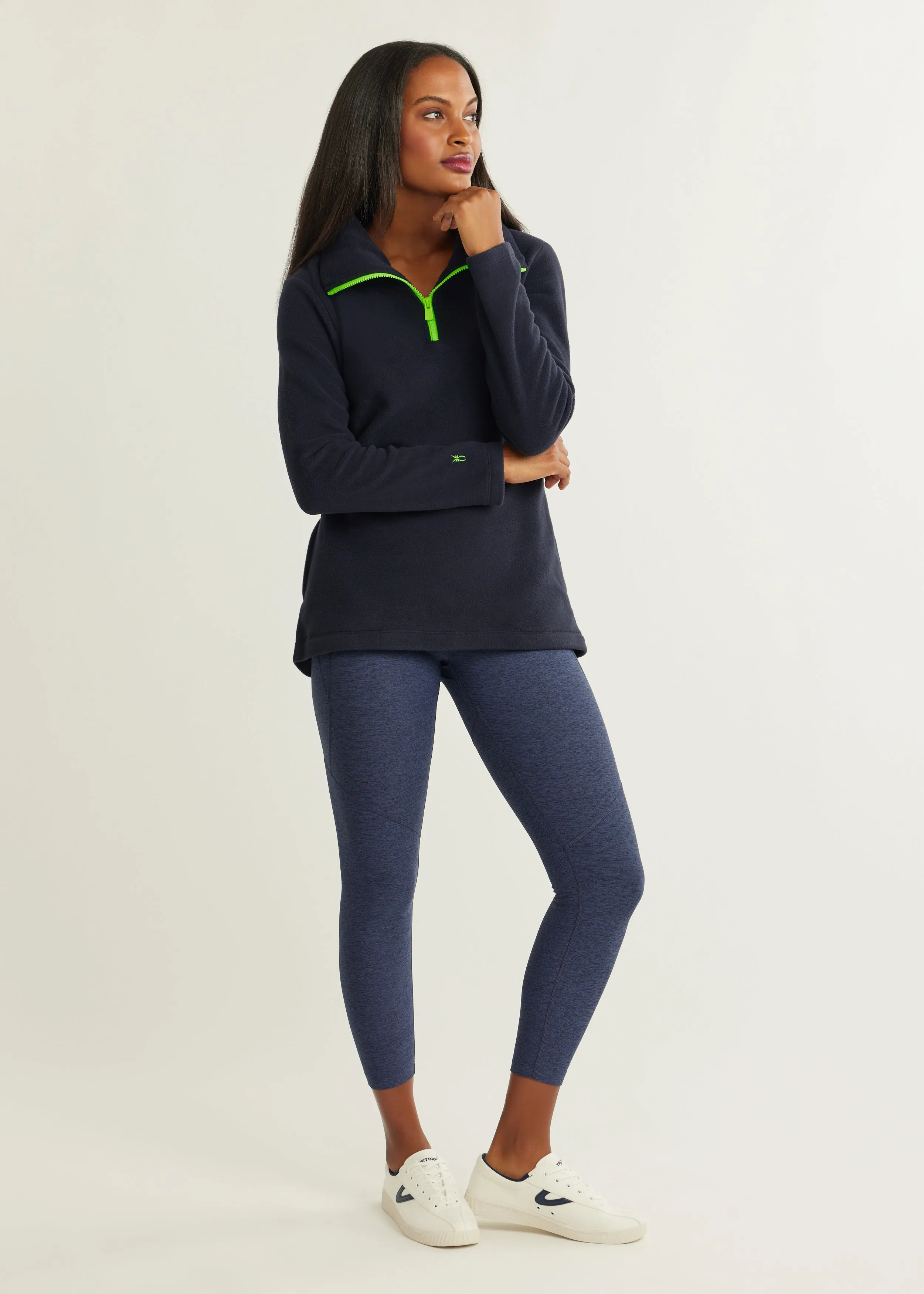 Prospect Pullover in Vello Fleece (Navy) sold by Dudley Stephens product image thumbnail 2