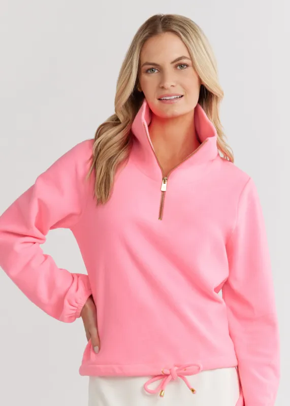 Boardwalk Pullover in Terry Fleece (Cotton Candy) sold by Dudley Stephens