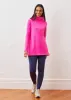 Cobble Hill Turtleneck in Terry Fleece (Bubble Gum Pink) sold by Dudley Stephens