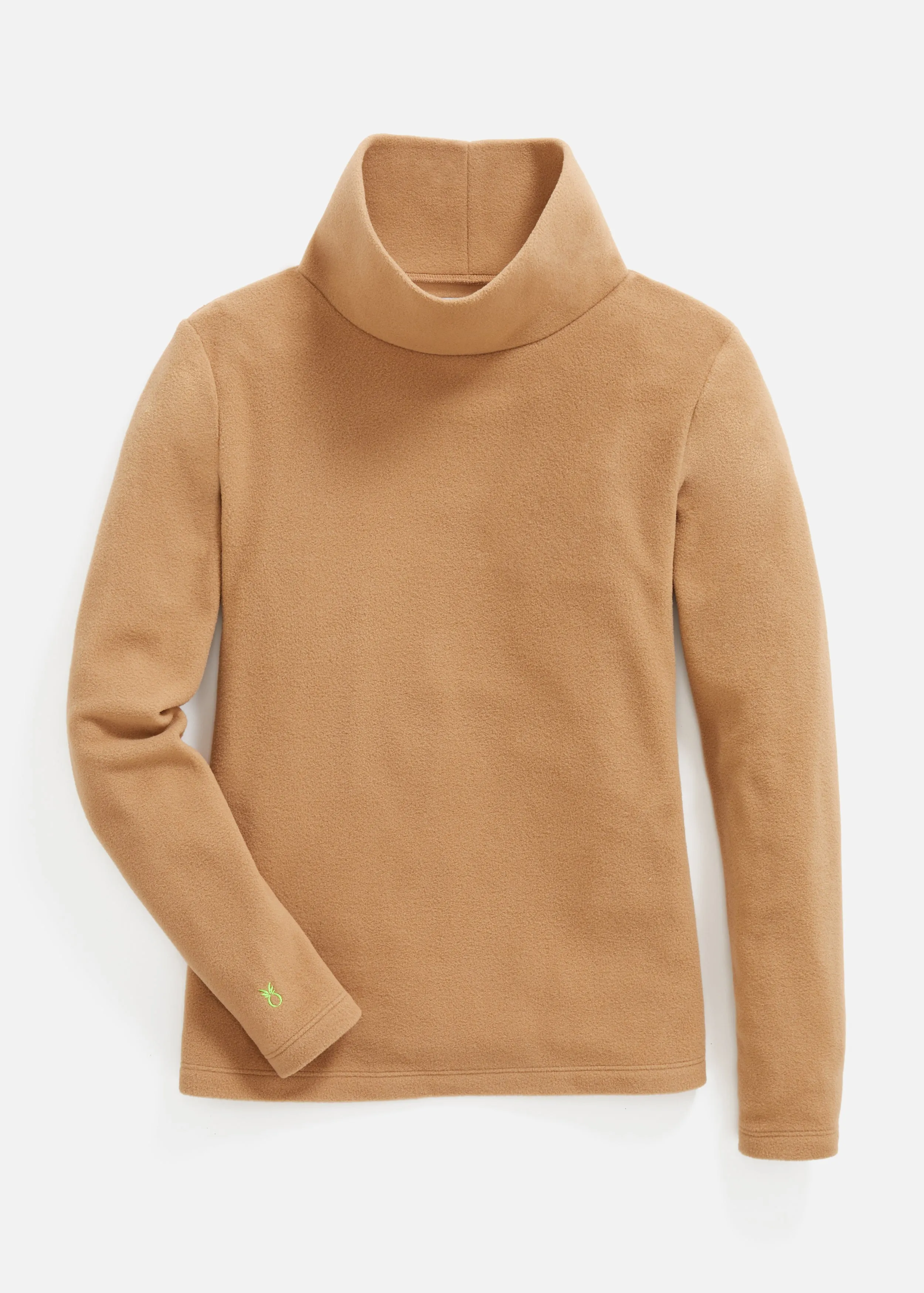 Greenpoint Turtleneck in Vello Fleece (Camel) sold by Dudley Stephens product image thumbnail 4
