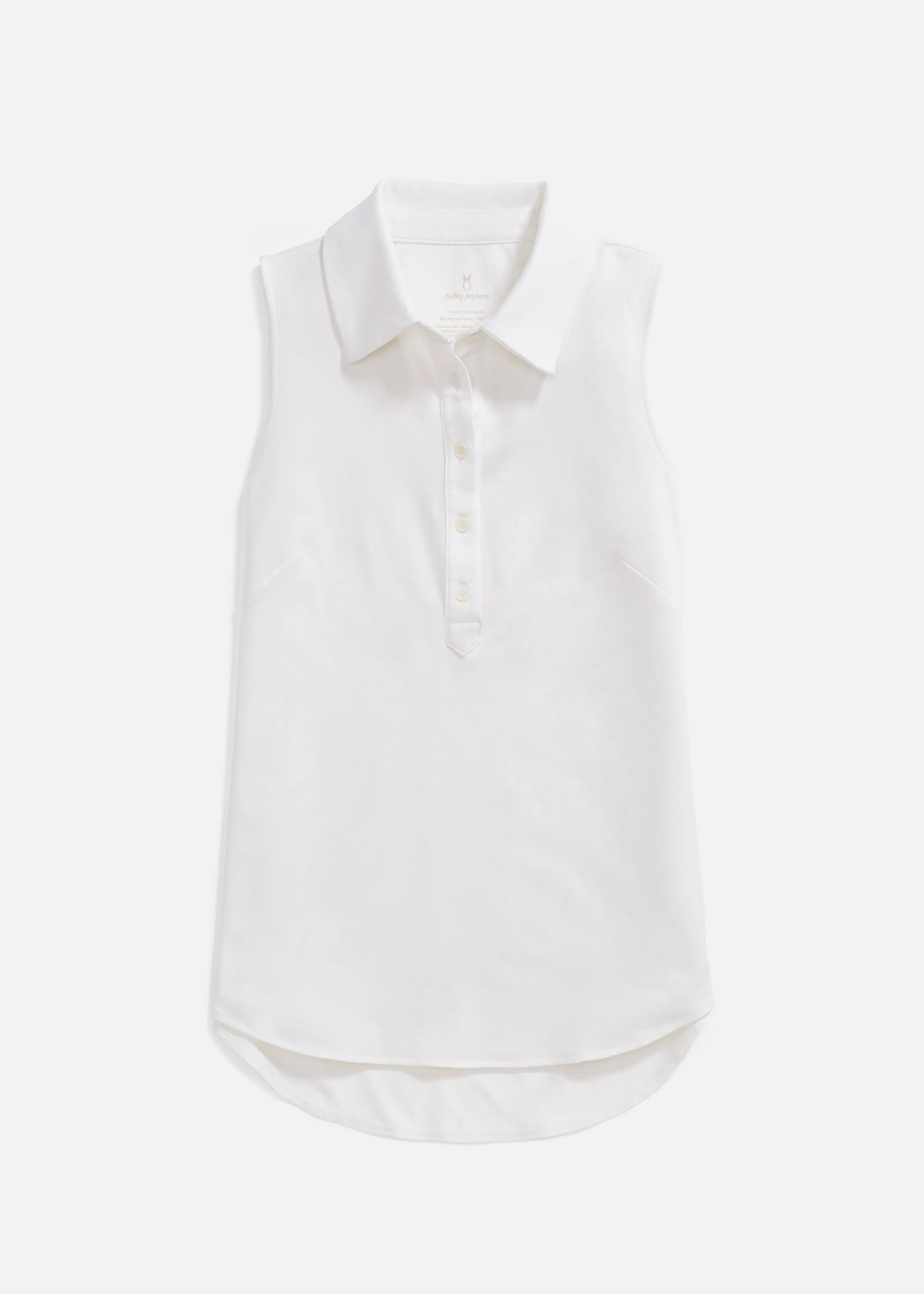 Savannah Top in Repreve® Stretch (White) sold by Dudley Stephens product image thumbnail 4