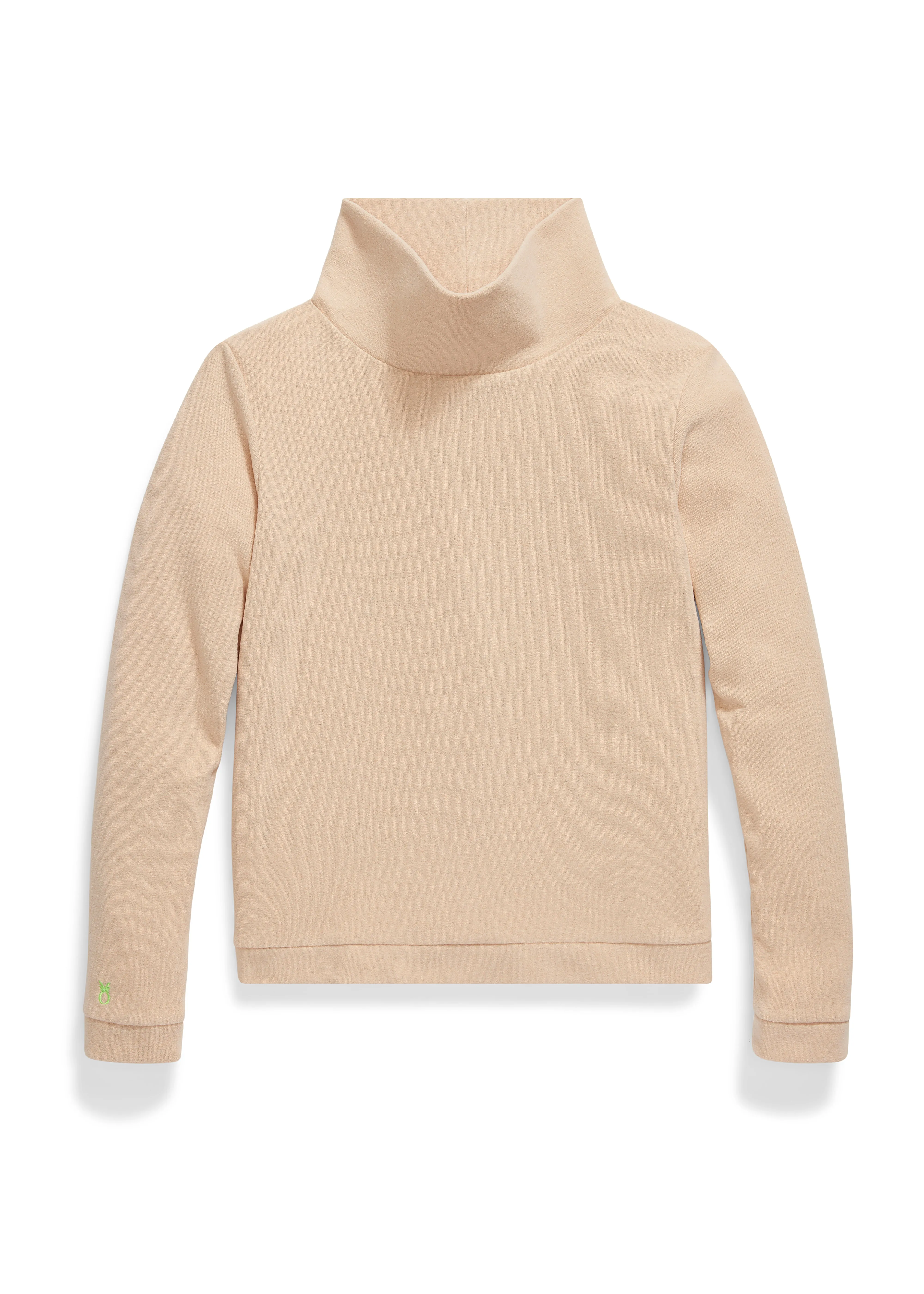 Park Slope Turtleneck in Terry Fleece (Natural Blush) sold by Dudley Stephens