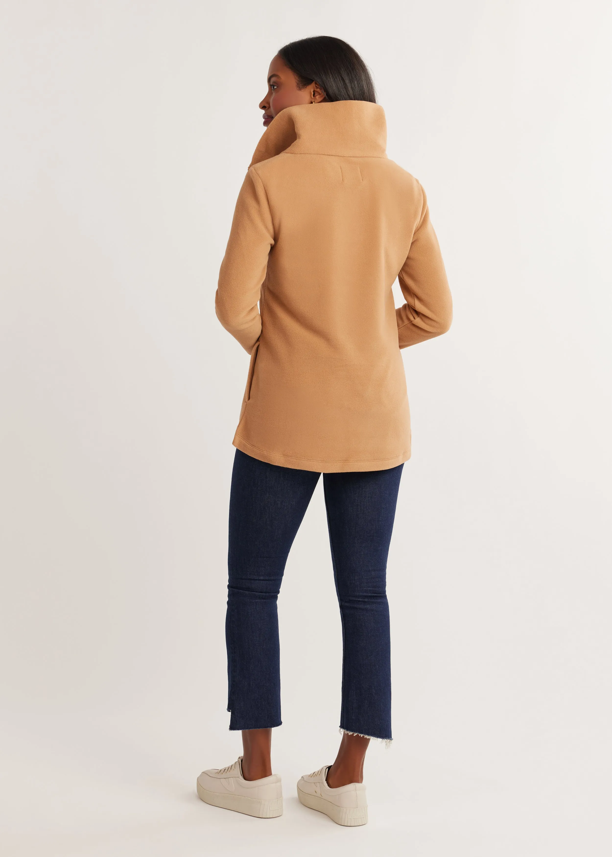 Prospect Pullover in Vello Fleece (Camel) sold by Dudley Stephens product image thumbnail 4