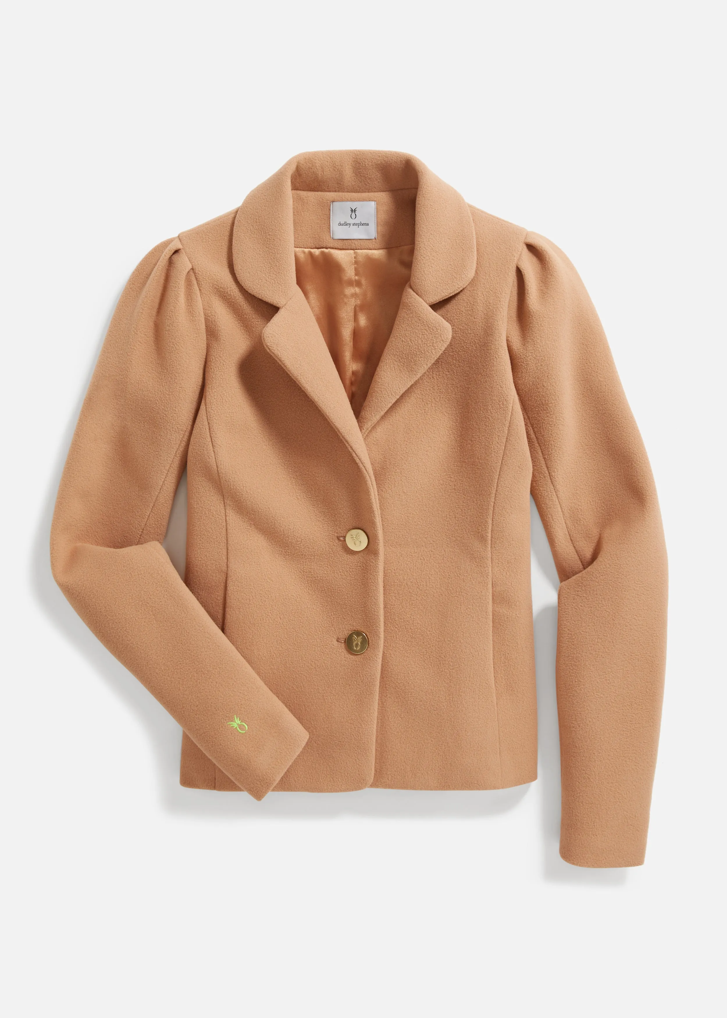 Windsor Blazer in Vello Fleece (Camel) sold by Dudley Stephens product image thumbnail 5