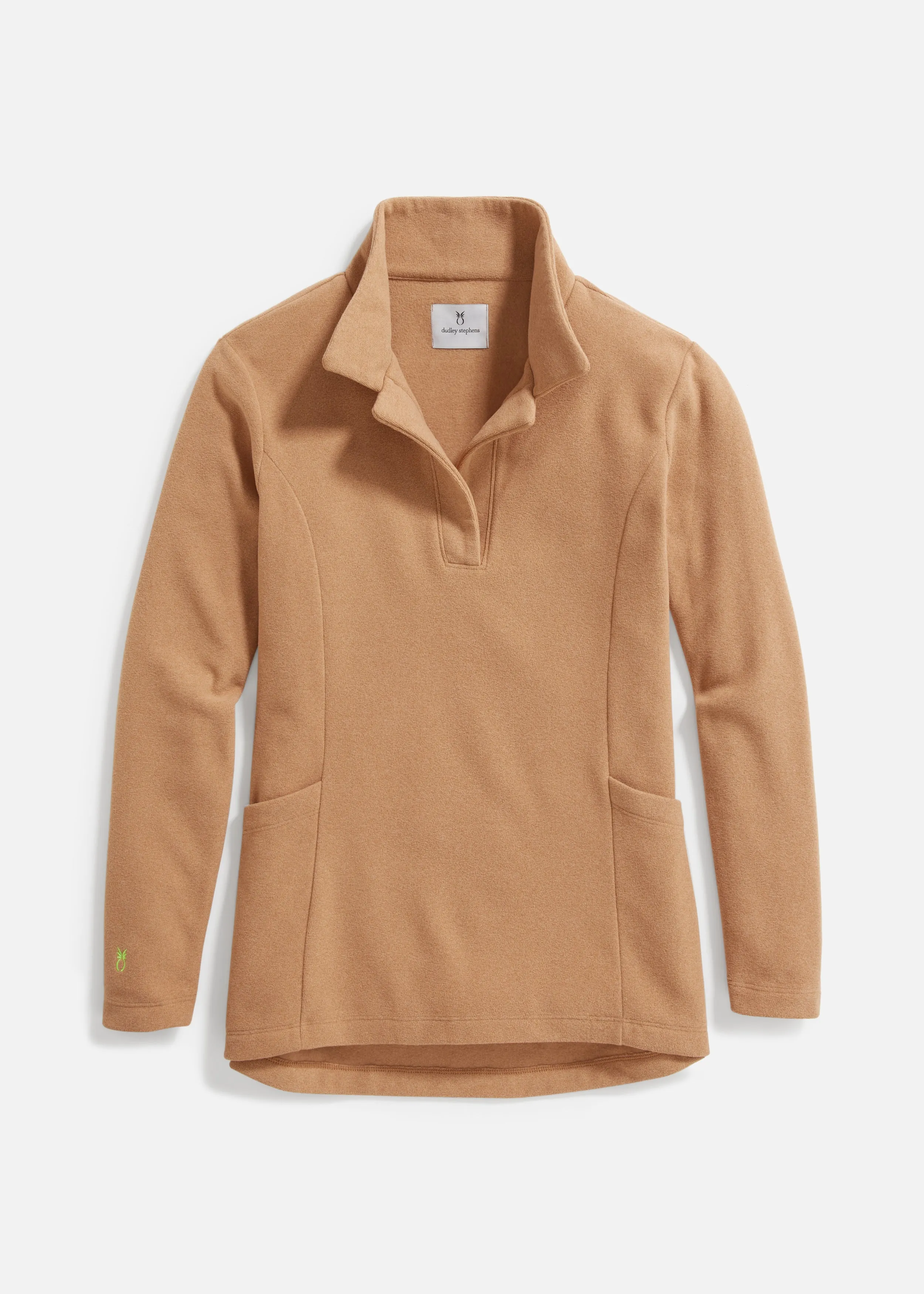 Wildwood Top in Terry Fleece (Camel) sold by Dudley Stephens product image thumbnail 5