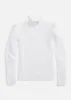 Kiawah Turtleneck in Repreve® Stretch (White) sold by Dudley Stephens