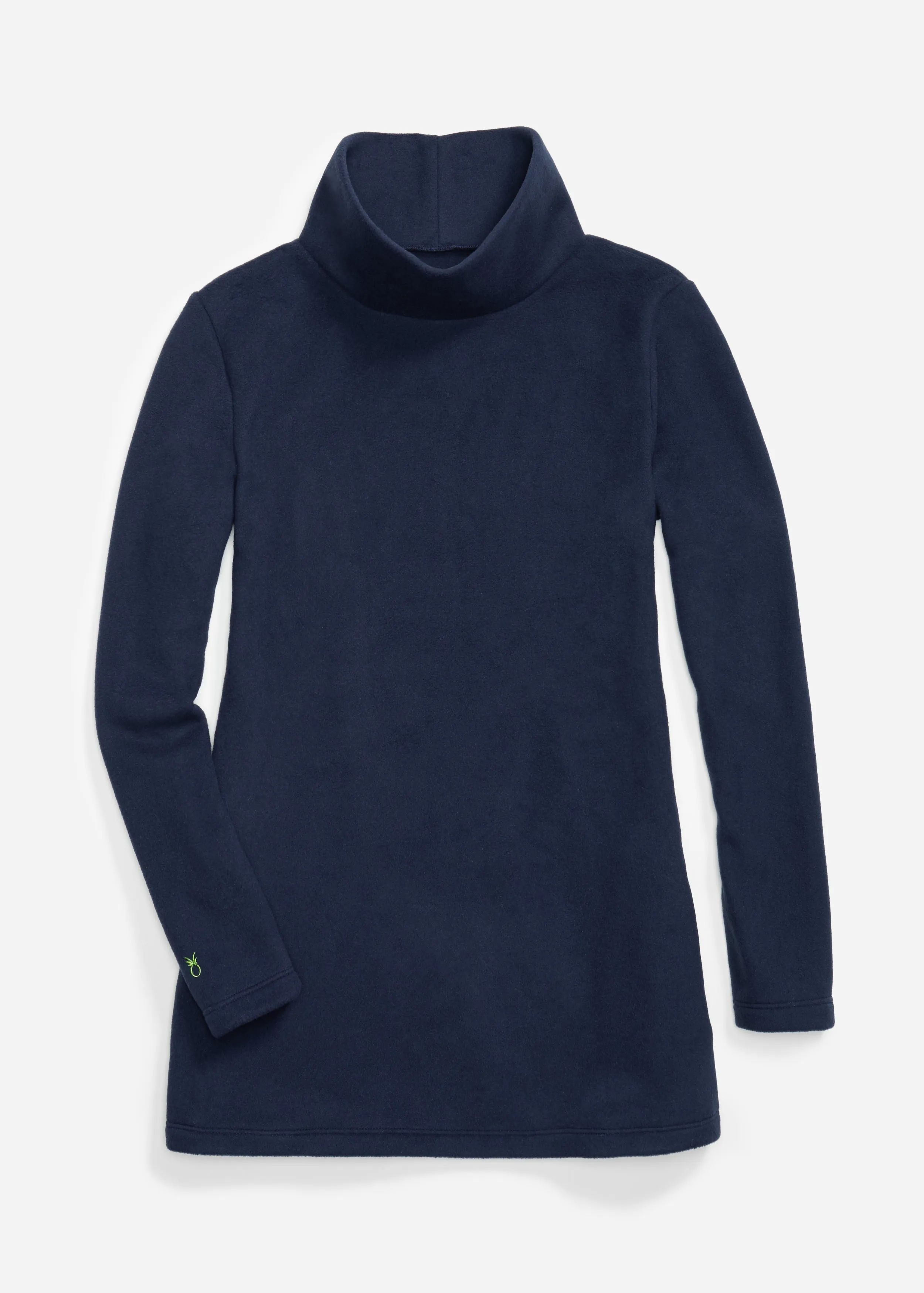 Cobble Hill Turtleneck in Vello Fleece (Navy) sold by Dudley Stephens product image thumbnail 5