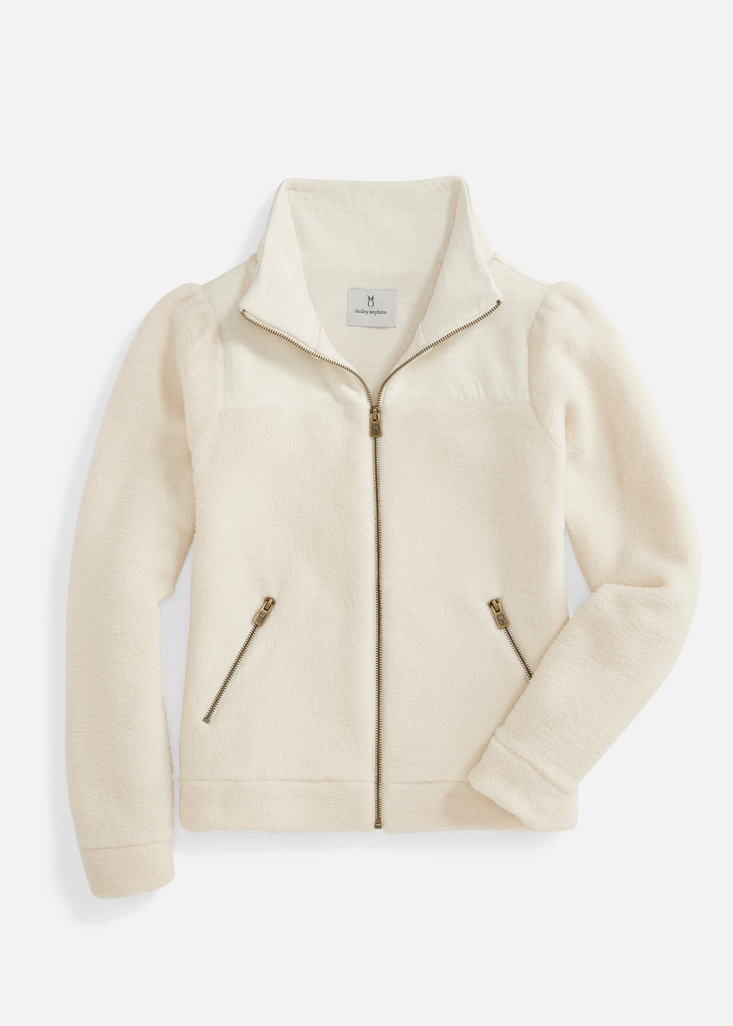 Quincy Jacket in Sherpa Fleece (Cream) sold by Dudley Stephens product image thumbnail 5