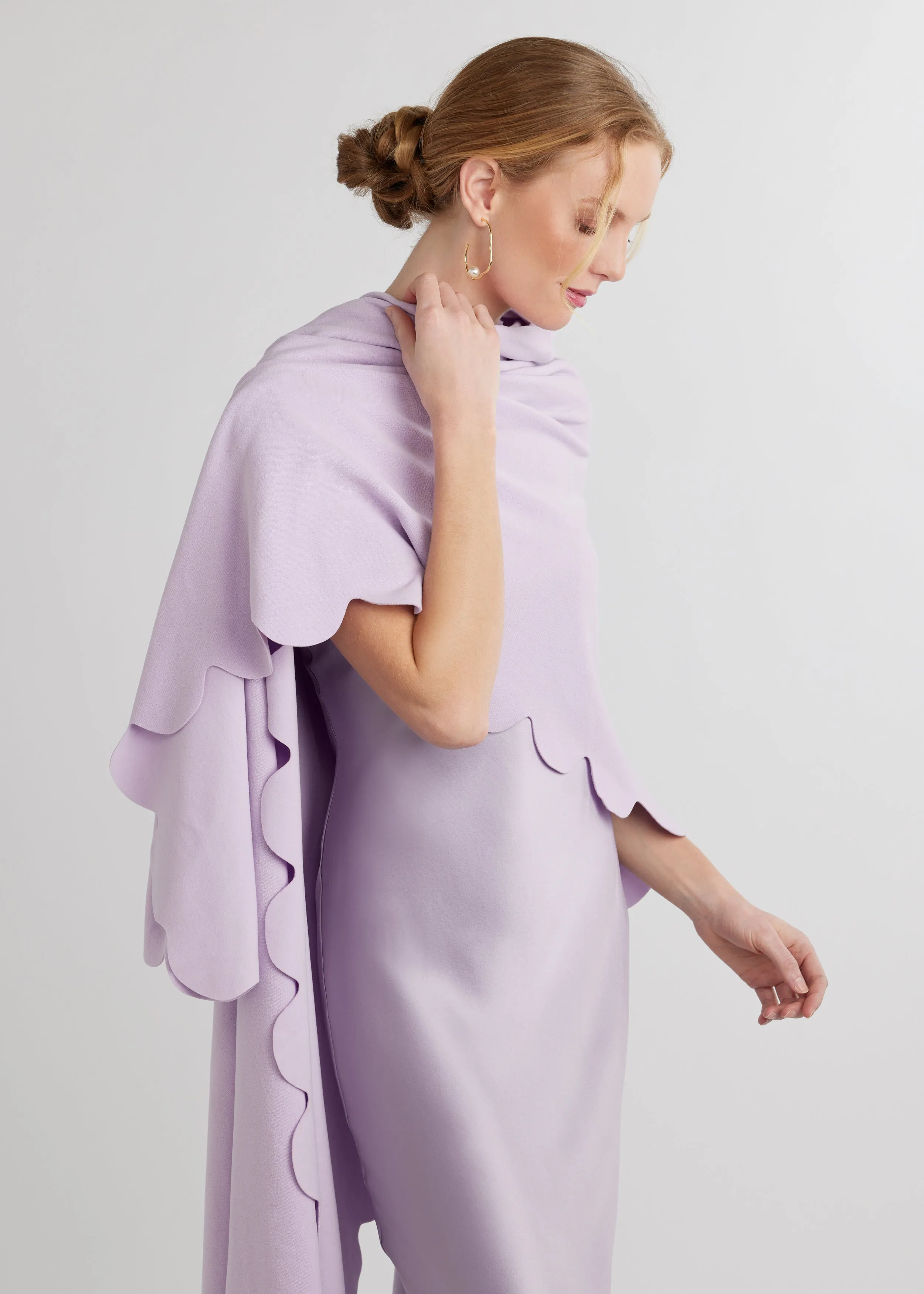 Five Mile River Scarf in Terry Fleece (Lavender) sold by Dudley Stephens product image thumbnail 2