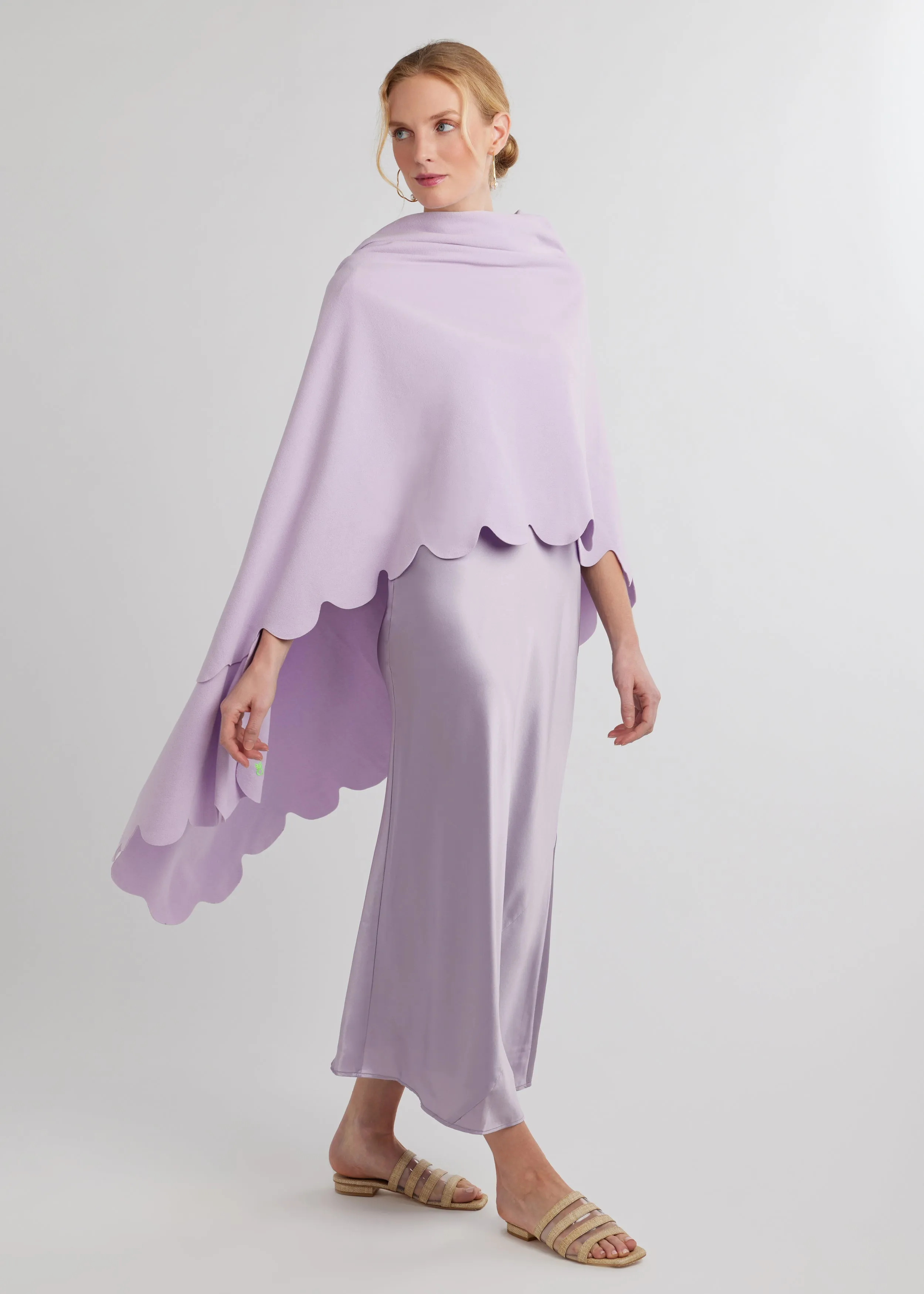 Five Mile River Scarf in Terry Fleece (Lavender) sold by Dudley Stephens product image thumbnail 3