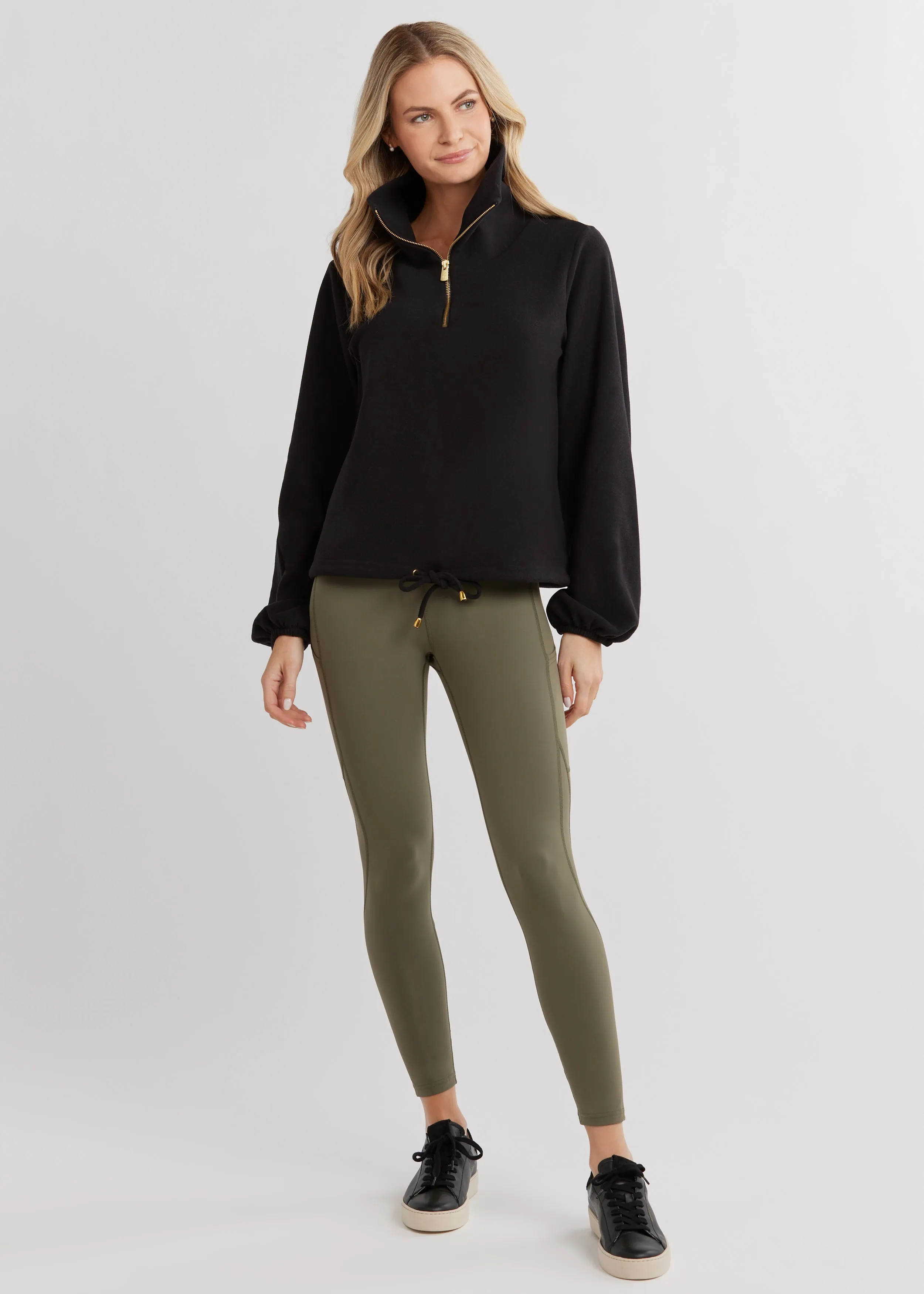 Boardwalk Pullover in Terry Fleece (Black) sold by Dudley Stephens product image thumbnail 2