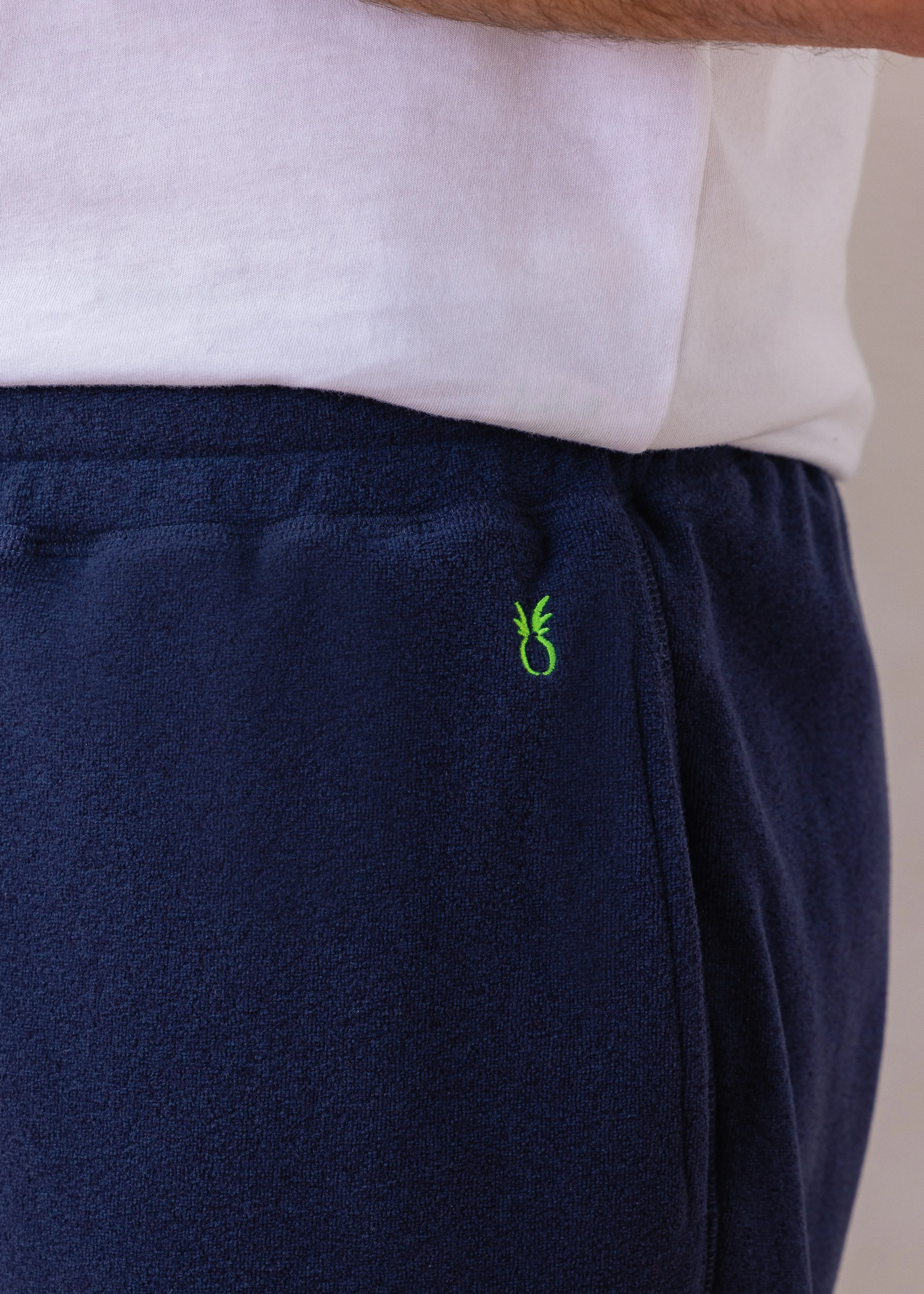 Men's Jones Street Joggers in Terry Fleece (Navy) sold by Dudley Stephens product image thumbnail 4