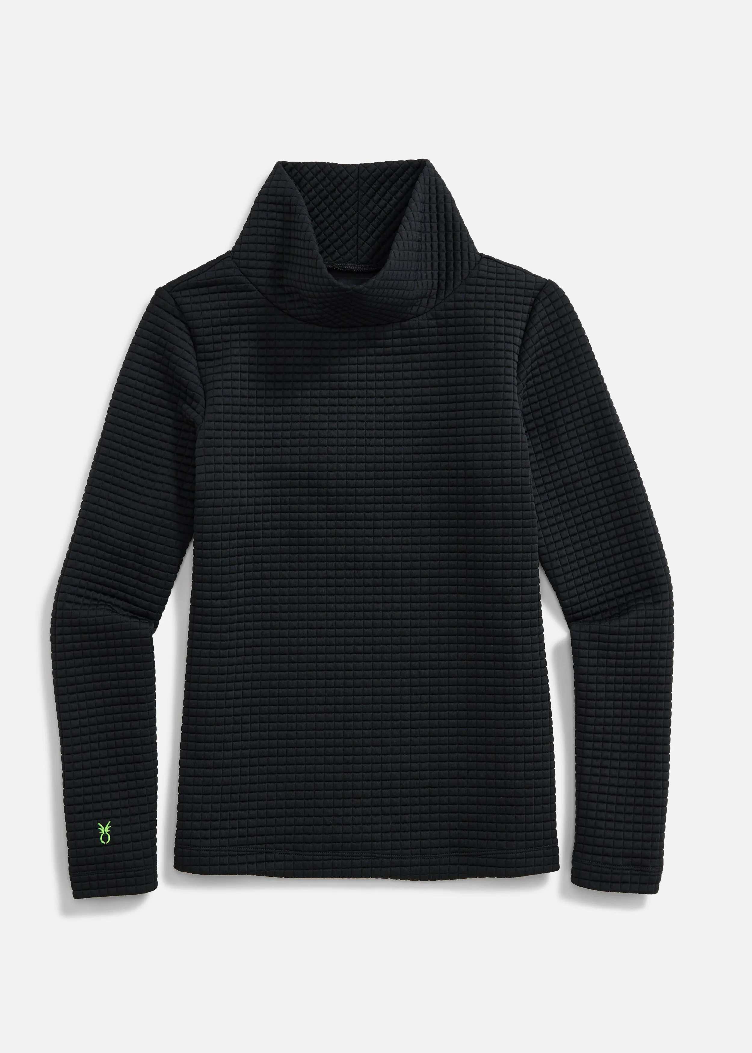 Greenpoint Turtleneck in Waffle (Black) sold by Dudley Stephens product image thumbnail 5