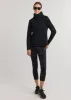 Greenpoint Turtleneck in Waffle (Black) sold by Dudley Stephens