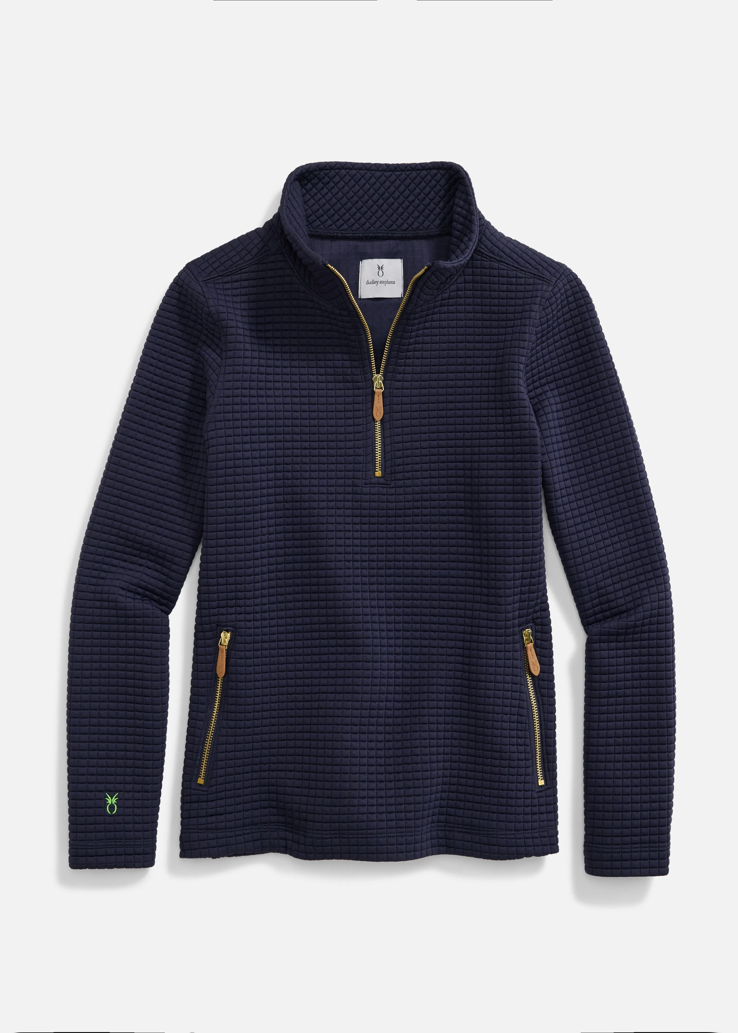Smith Point Pullover in Waffle (Navy) sold by Dudley Stephens product image thumbnail 5