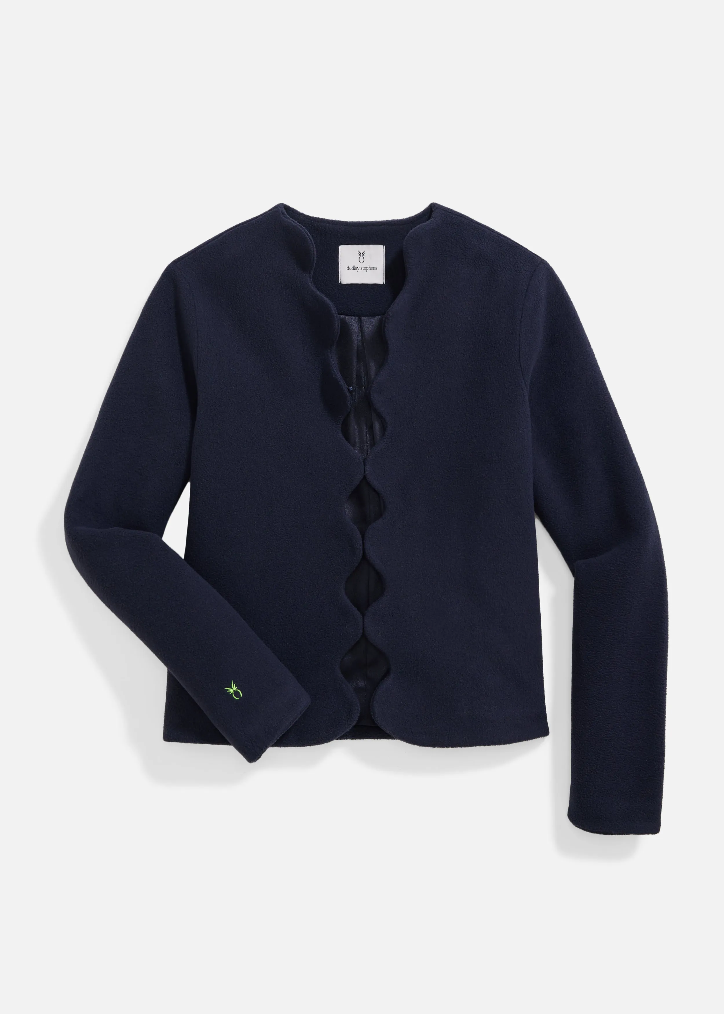 Coach House Blazer in Vello Fleece (Navy) sold by Dudley Stephens product image thumbnail 5