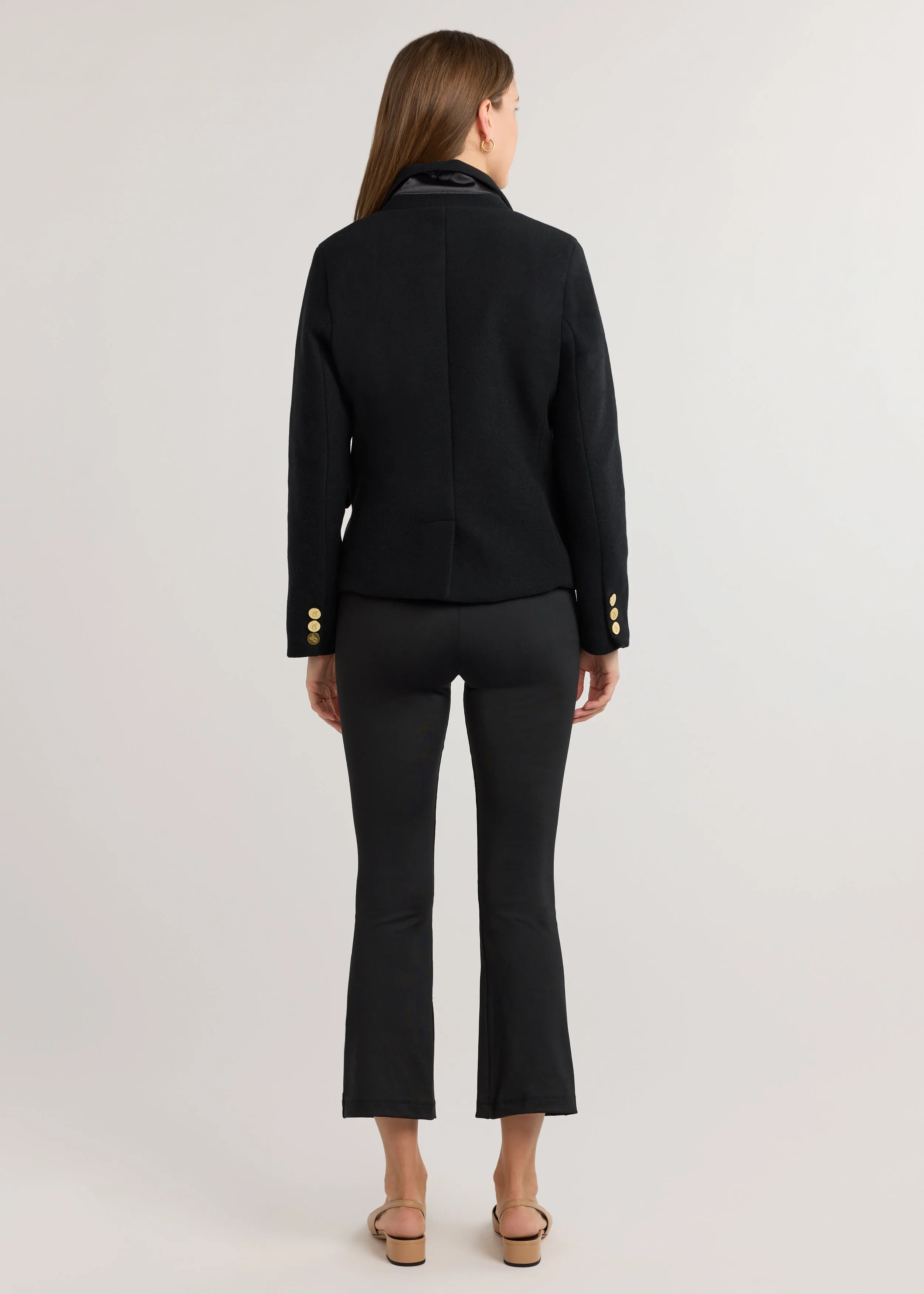 Mead Point Blazer in Vello Fleece (Black) sold by Dudley Stephens product image thumbnail 5