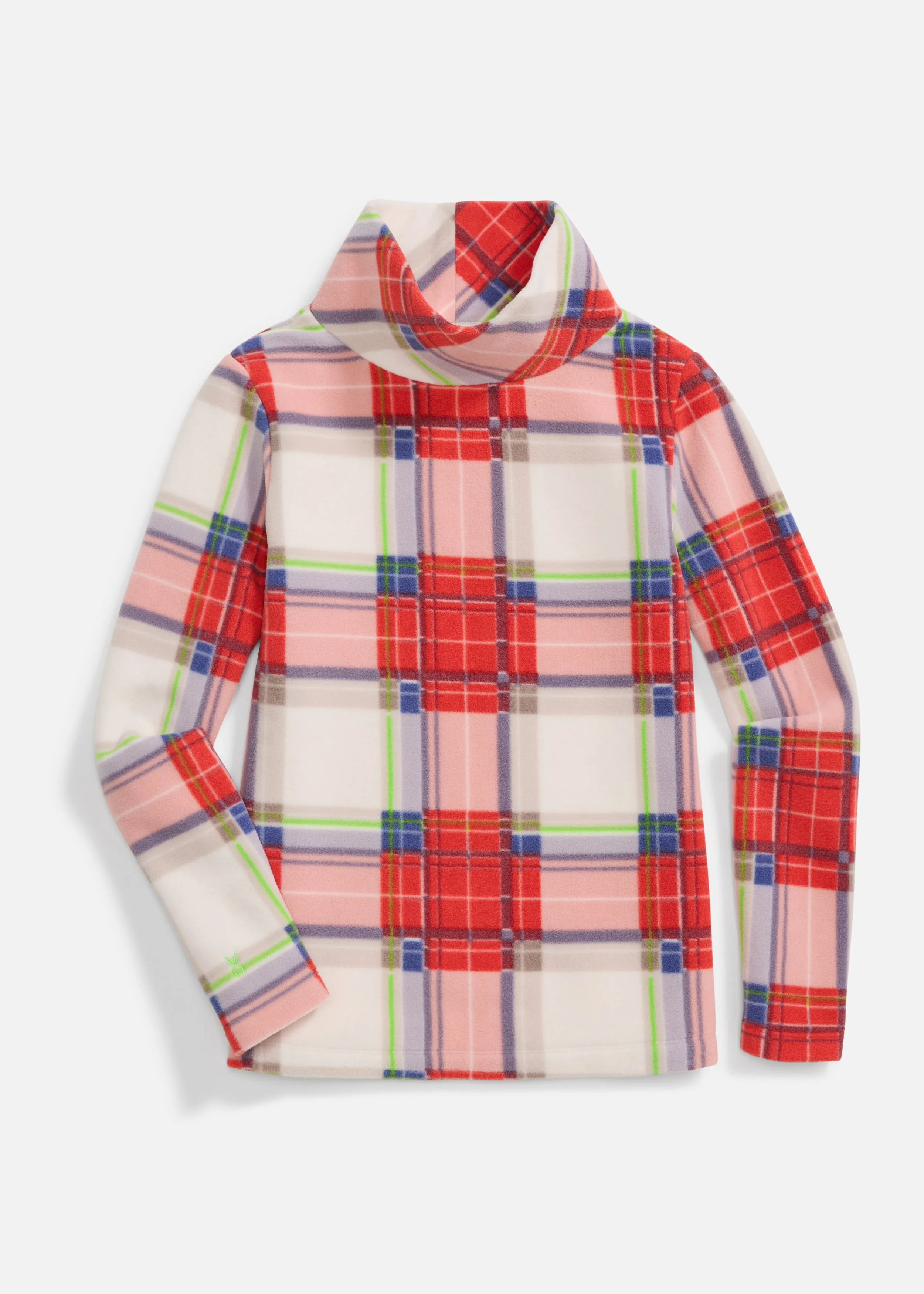 Greenpoint Turtleneck in Vello Fleece (Fall Tartan) sold by Dudley Stephens product image thumbnail 5