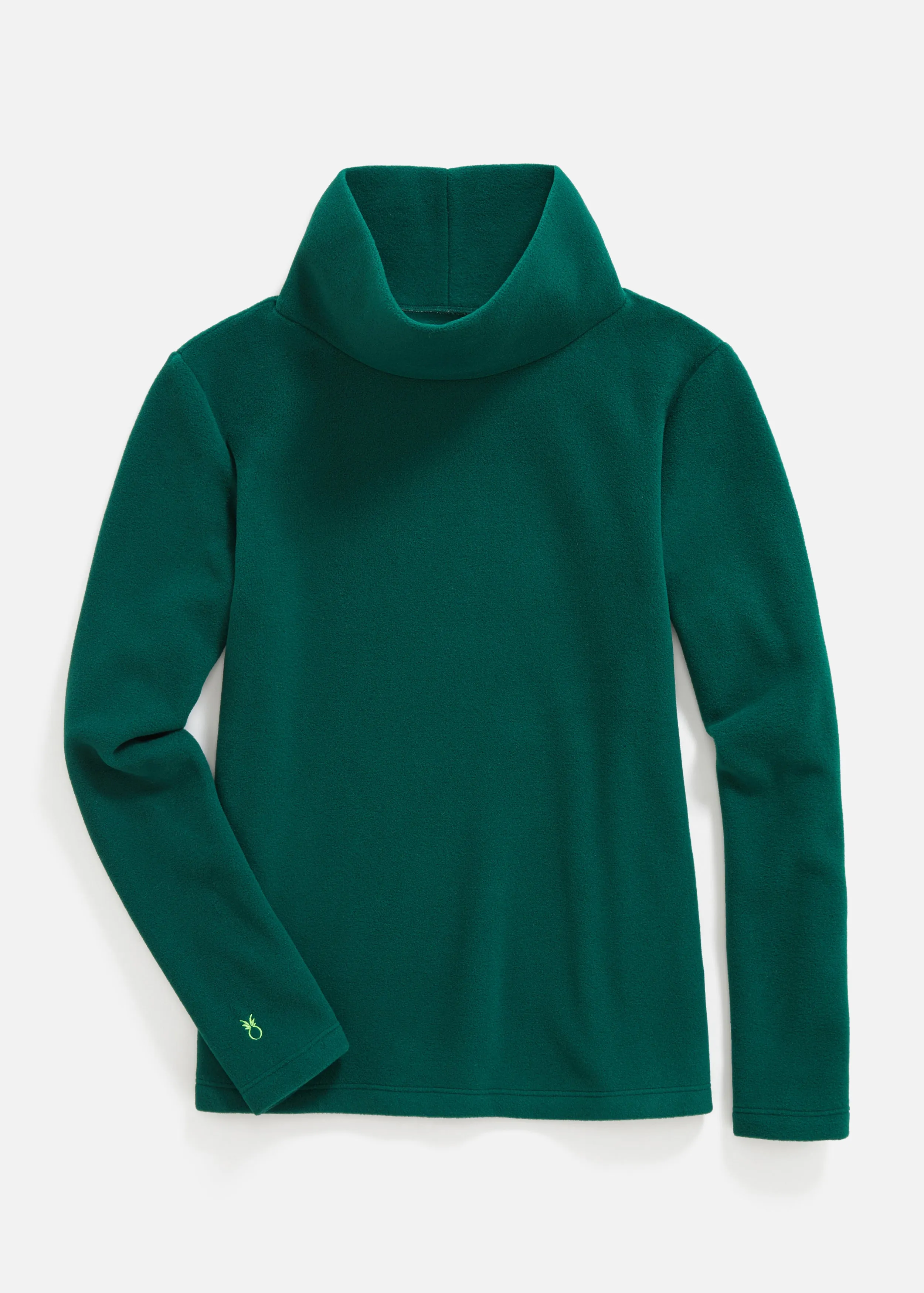Greenpoint Turtleneck in Vello Fleece (Emerald) sold by Dudley Stephens product image thumbnail 5