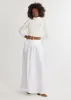 Palace Puff Sleeve Turtleneck in Vello Fleece (Cream) sold by Dudley Stephens