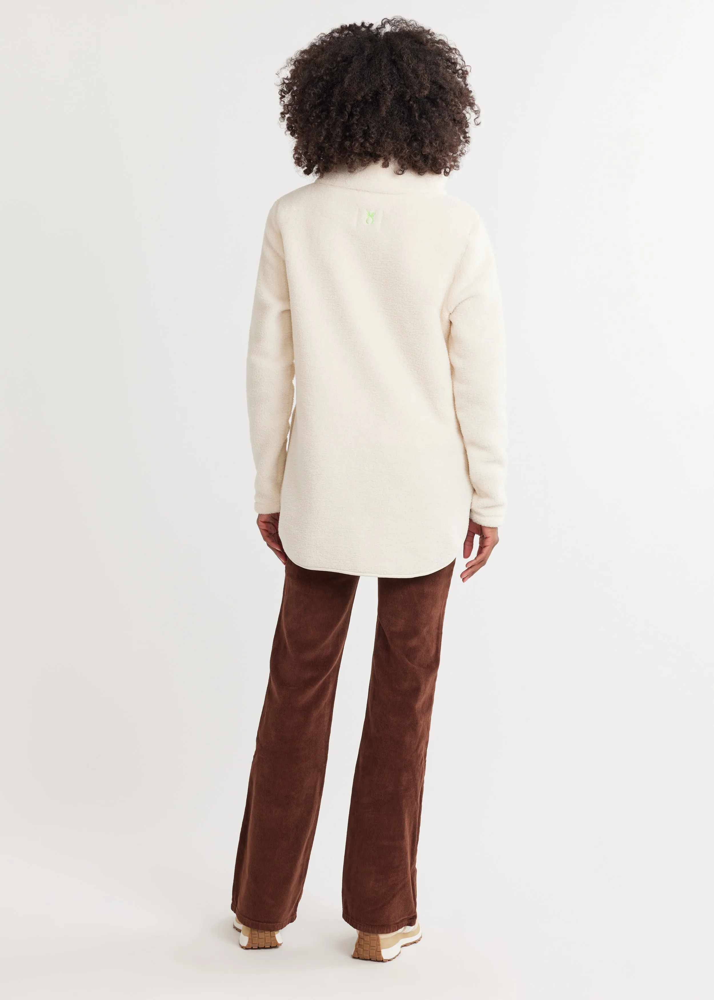 Laurel Pullover in Sherpa Fleece (Cream) sold by Dudley Stephens product image thumbnail 4