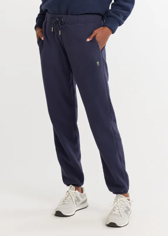 Twilight Joggers in Vello Fleece (Navy) sold by Dudley Stephens